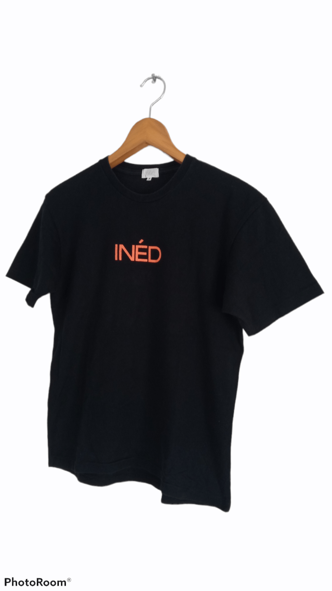 Japanese Brand × Vintage × Yohji Yamamoto 🔥🔥Ined Yohji Yamamoto Spellout T-Shirt Size US S / EU 44-46 / 1 - 3 Thumbnail