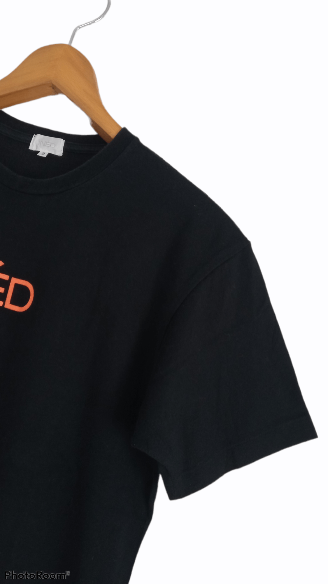 Japanese Brand × Vintage × Yohji Yamamoto 🔥🔥Ined Yohji Yamamoto Spellout T-Shirt Size US S / EU 44-46 / 1 - 12 Thumbnail