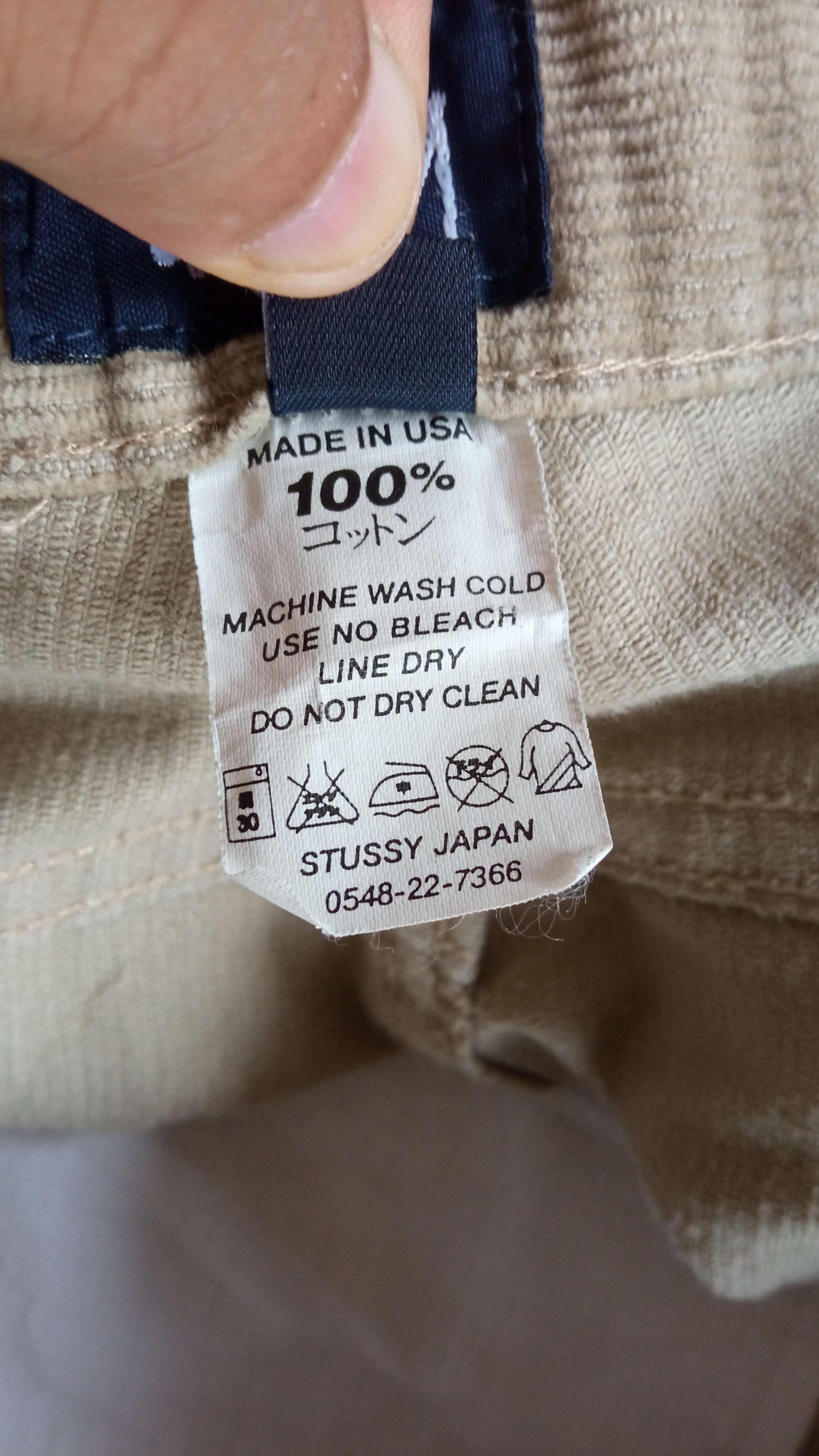 Stussy × Vintage 🔥🔥Stussy Corduroy Pants Size US 30 / EU 46 - 24 Thumbnail