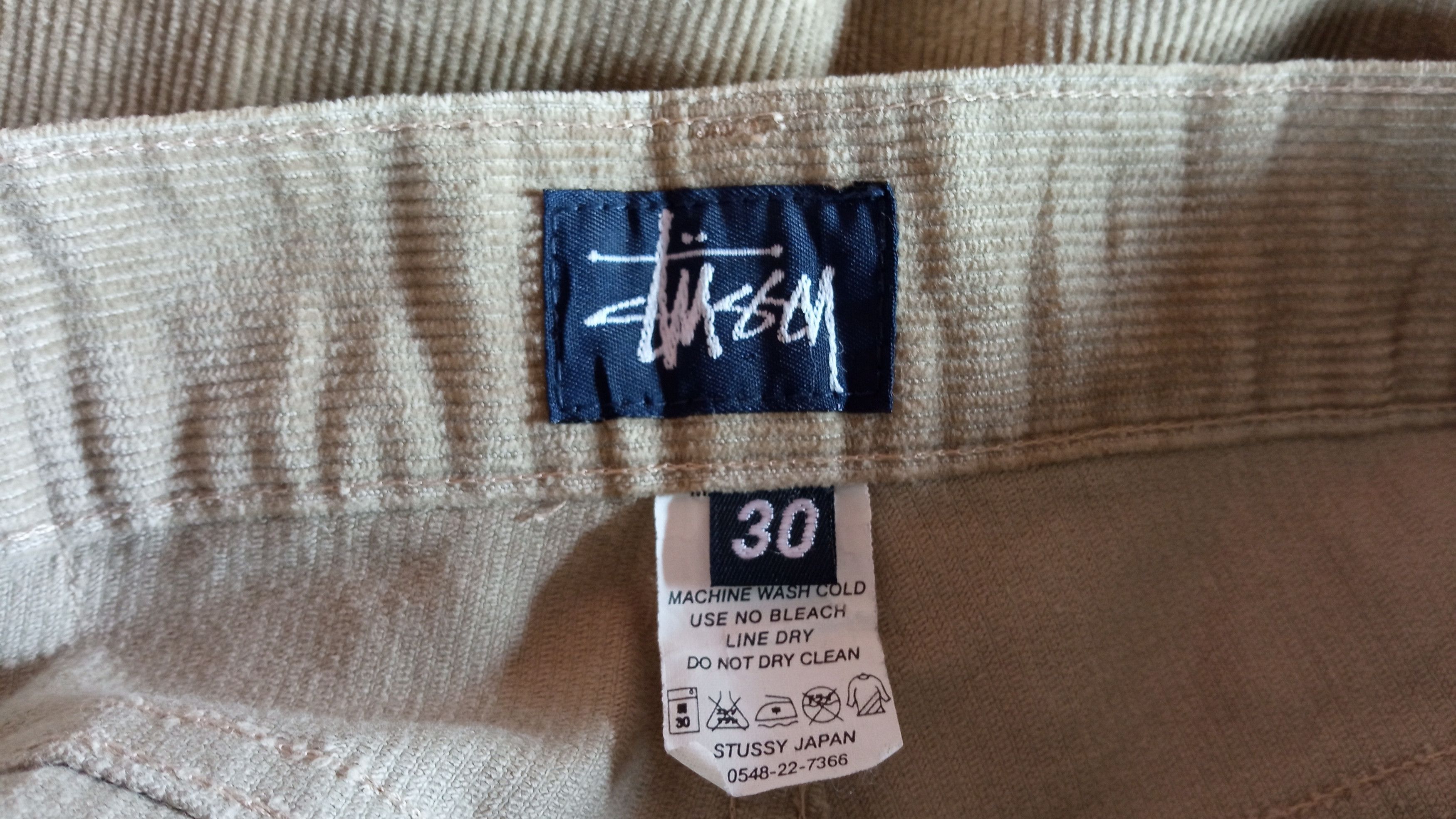Stussy × Vintage 🔥🔥Stussy Corduroy Pants Size US 30 / EU 46 - 23 Thumbnail