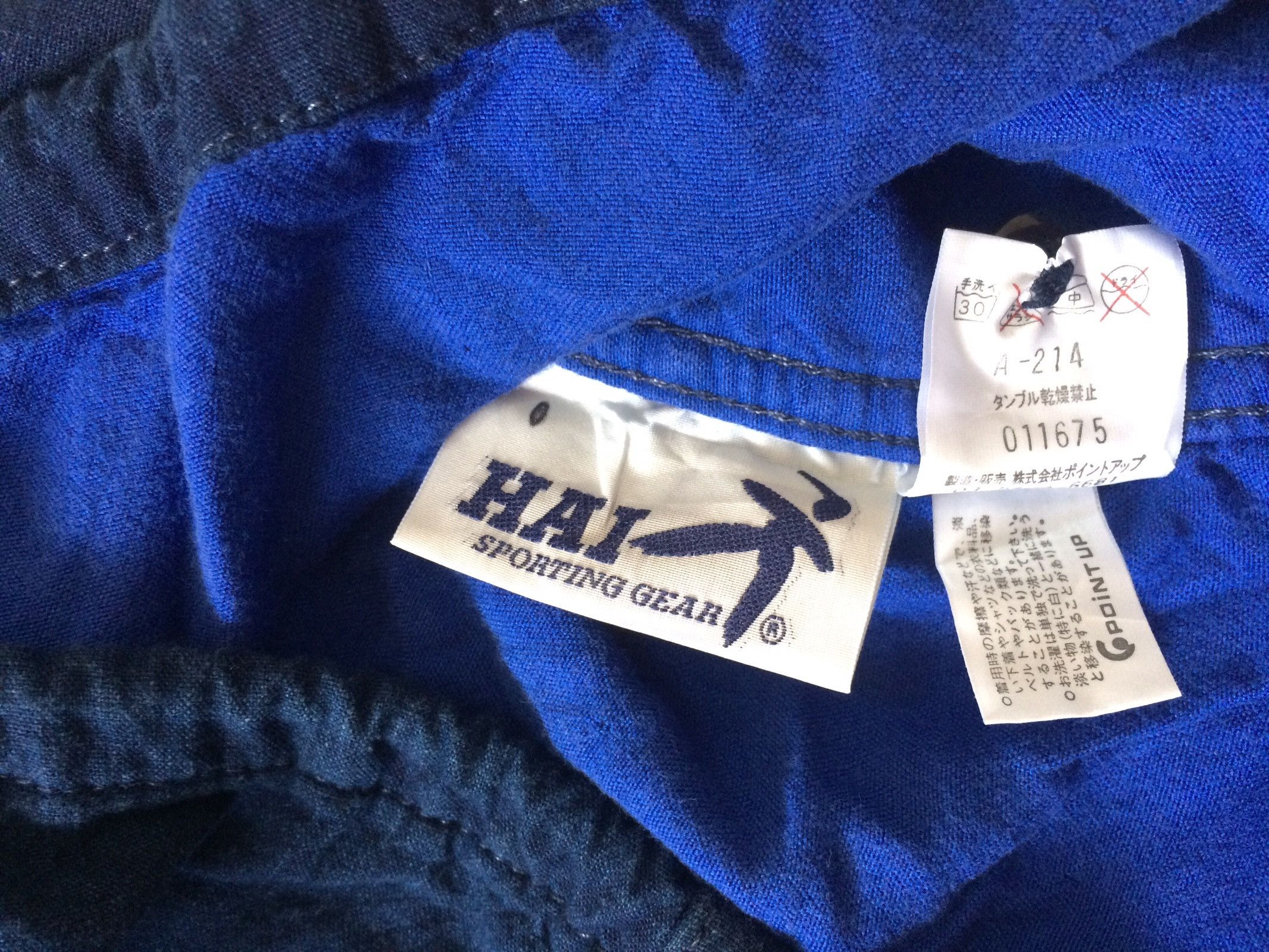Hai Sporting Gear × Indigo × Issey Miyake 🔥🔥Hai Sporting Gear Issey Miyaki Sleeveless Indigo Hoodies Size US M / EU 48-50 / 2 - 13 Thumbnail