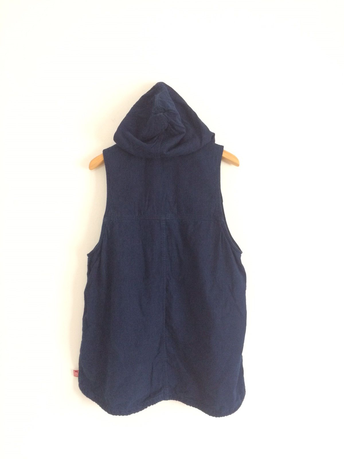 Hai Sporting Gear × Indigo × Issey Miyake 🔥🔥Hai Sporting Gear Issey Miyaki Sleeveless Indigo Hoodies Size US M / EU 48-50 / 2 - 2 Thumbnail