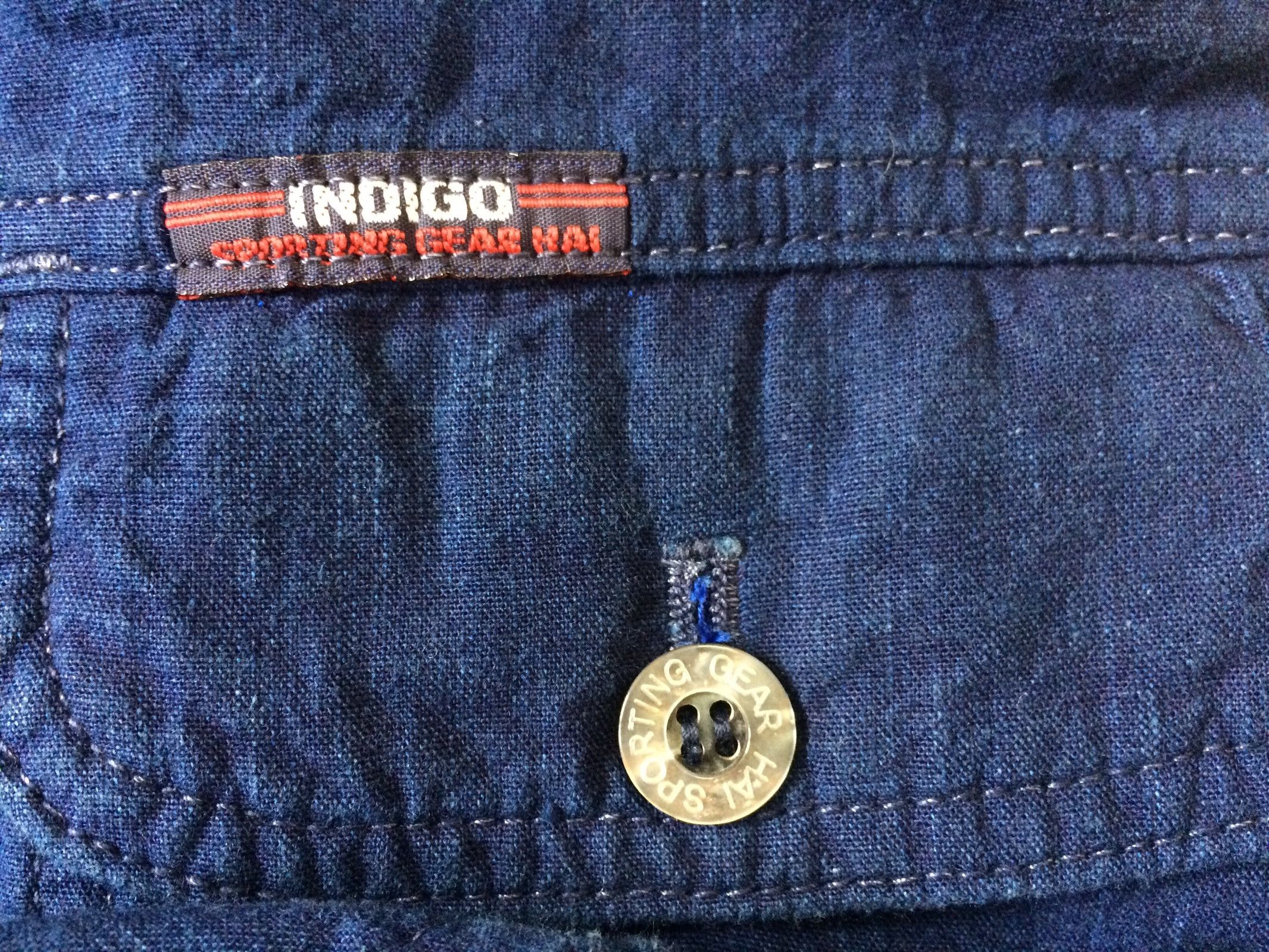Hai Sporting Gear × Indigo × Issey Miyake 🔥🔥Hai Sporting Gear Issey Miyaki Sleeveless Indigo Hoodies Size US M / EU 48-50 / 2 - 9 Thumbnail