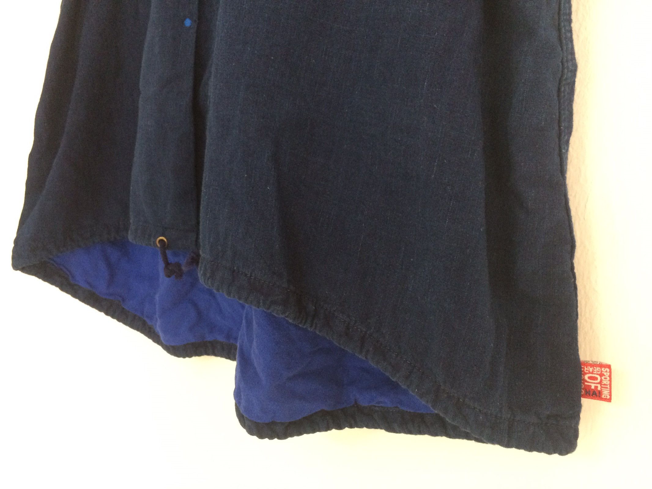 Hai Sporting Gear × Indigo × Issey Miyake 🔥🔥Hai Sporting Gear Issey Miyaki Sleeveless Indigo Hoodies Size US M / EU 48-50 / 2 - 10 Thumbnail