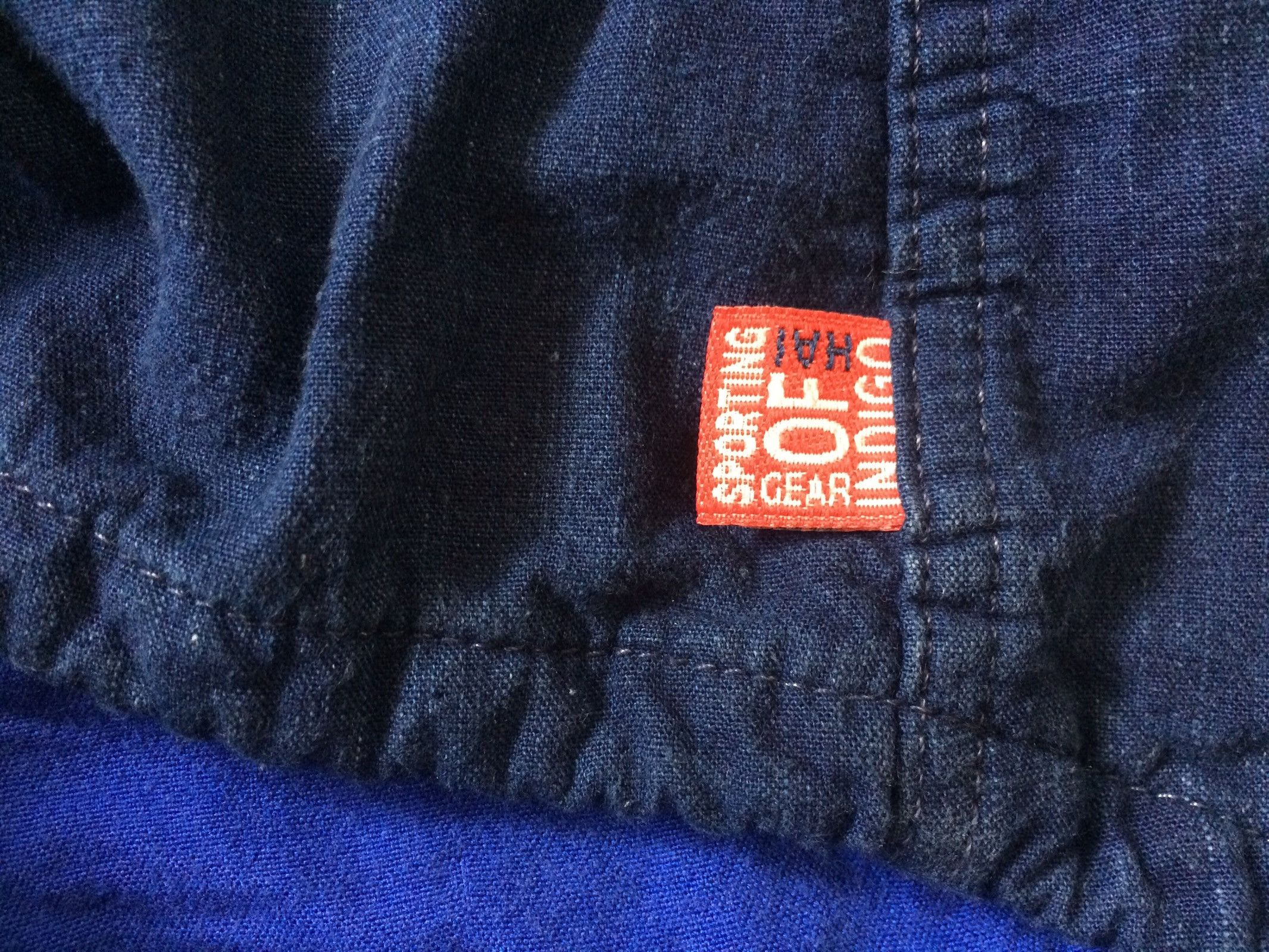 Hai Sporting Gear × Indigo × Issey Miyake 🔥🔥Hai Sporting Gear Issey Miyaki Sleeveless Indigo Hoodies Size US M / EU 48-50 / 2 - 11 Thumbnail