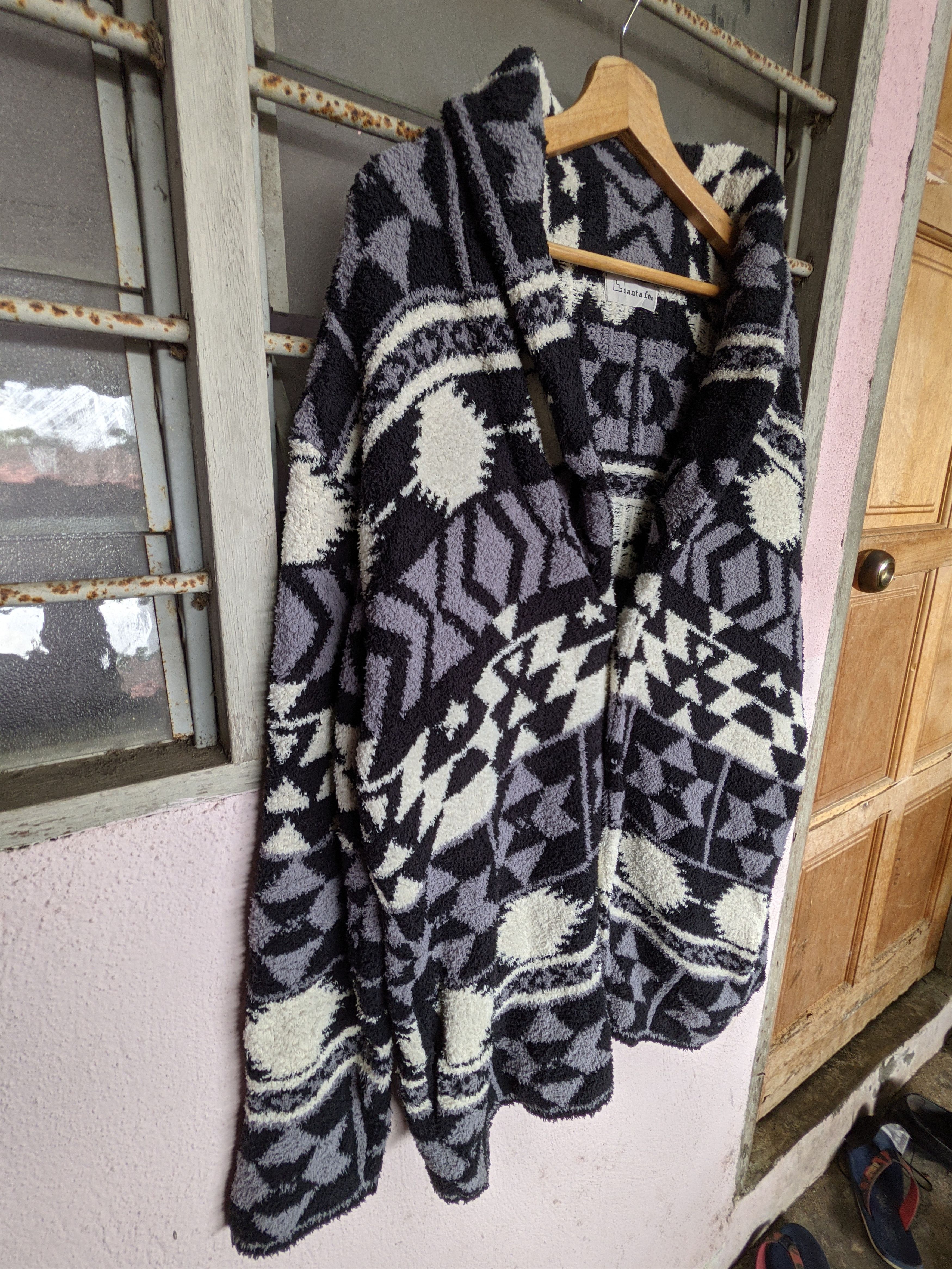 Aztech Mountain × Japanese Brand × Native Vintage Santa Fe Native Knitted Cardigan Size US L / EU 52-54 / 3 - 3 Thumbnail
