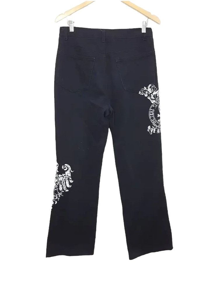 Japanese Brand Japanese Brand BATSU STUDIO Quotes Zipper Denim Jeans Pants Size US 31 - 3 Thumbnail