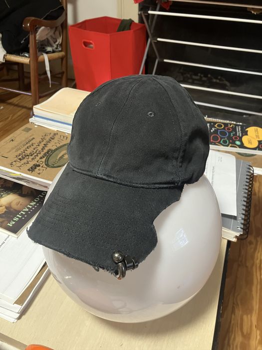 Balenciaga Summer 23 Heavy Piercing Cap (M) | Grailed