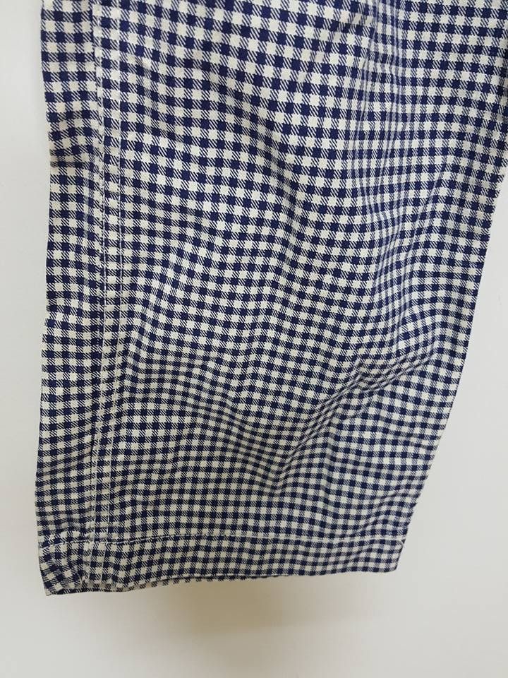Beams Plus Japanese Brand BEAMS Houndstooth Grid Fly Button Bush Pant Size US 29 - 12 Thumbnail