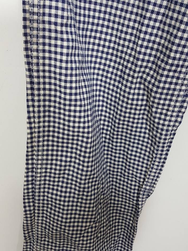 Beams Plus Japanese Brand BEAMS Houndstooth Grid Fly Button Bush Pant Size US 29 - 9 Thumbnail