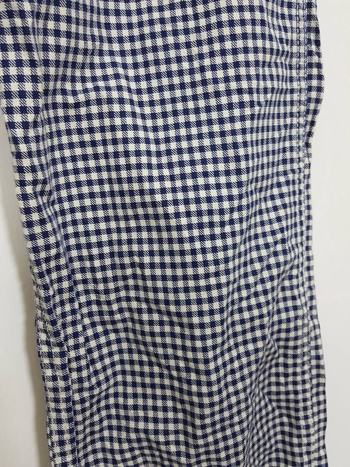 Beams Plus Japanese Brand BEAMS Houndstooth Grid Fly Button Bush Pant Size US 29 - 10 Thumbnail