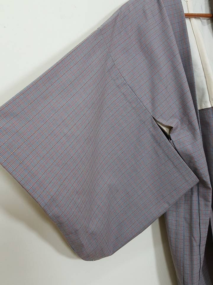 Japanese Brand × Vintage Haori Hitoe Noragi Kimono Style Koushi Abstracted Japanese Size US M / EU 48-50 / 2 - 14 Thumbnail