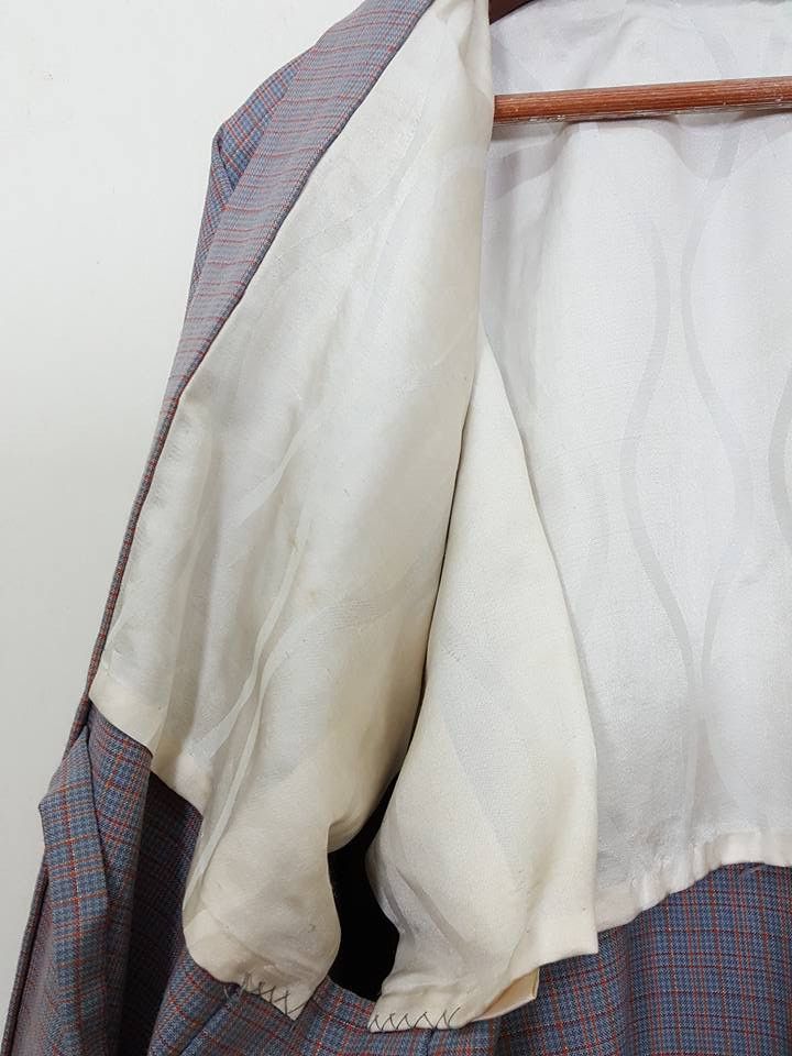 Japanese Brand × Vintage Haori Hitoe Noragi Kimono Style Koushi Abstracted Japanese Size US M / EU 48-50 / 2 - 12 Thumbnail