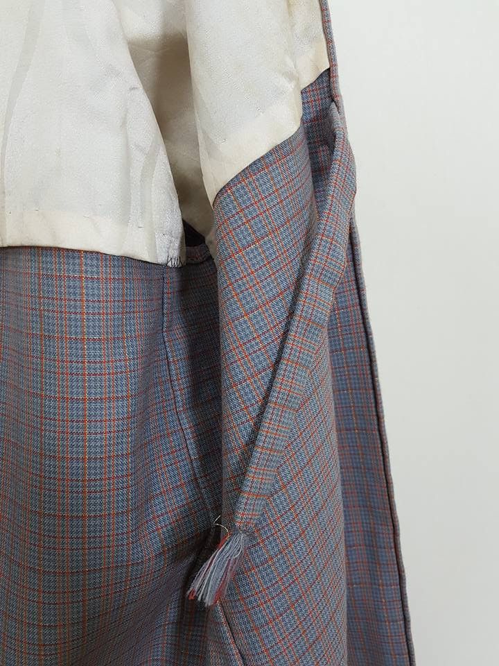Japanese Brand × Vintage Haori Hitoe Noragi Kimono Style Koushi Abstracted Japanese Size US M / EU 48-50 / 2 - 10 Thumbnail