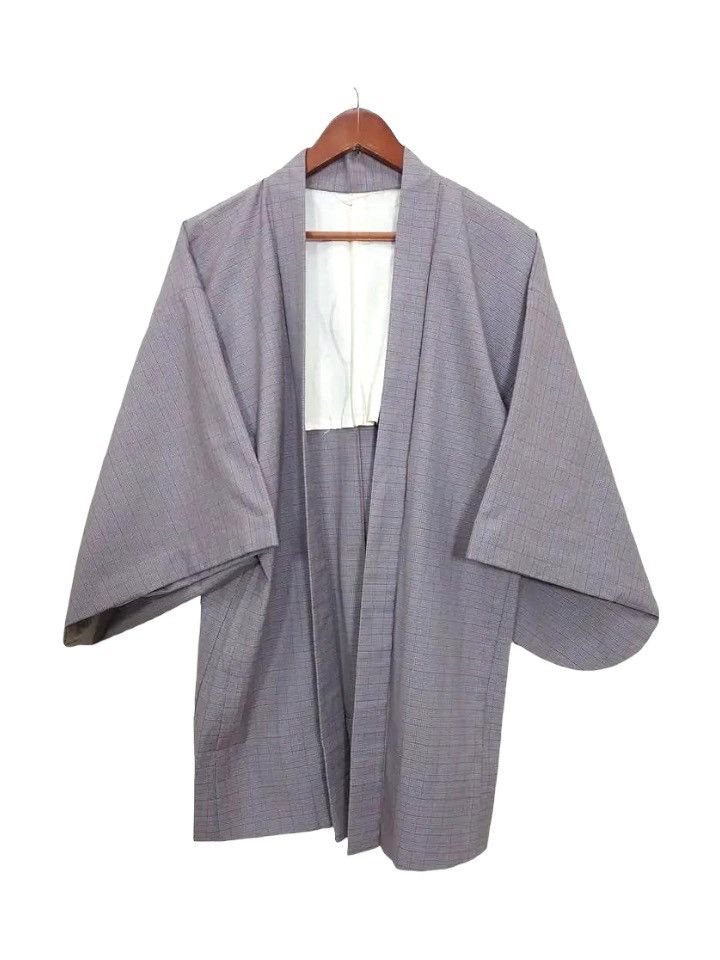 Japanese Brand × Vintage Haori Hitoe Noragi Kimono Style Koushi Abstracted Japanese Size US M / EU 48-50 / 2 - 1 Thumbnail