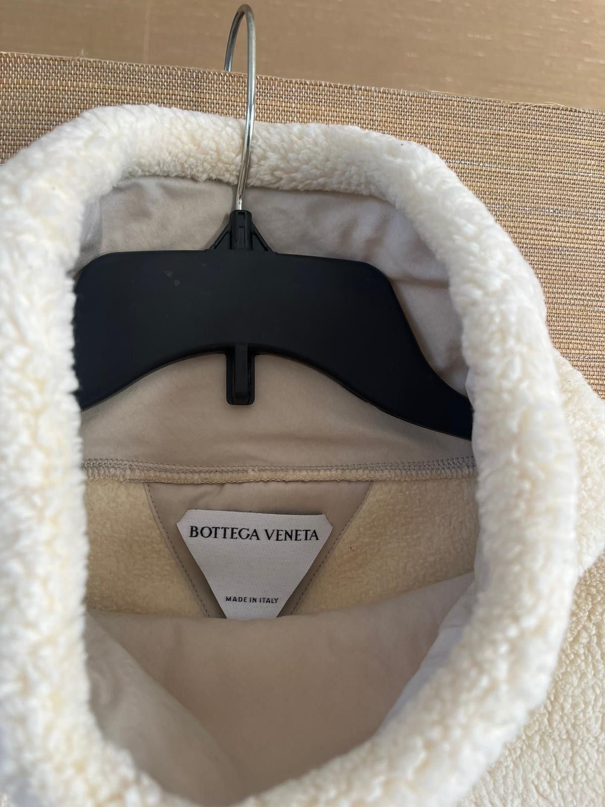 Bottega Veneta Cotton Fleece Pullover Sweater in Chalk Size US M / EU 48-50 / 2 - 9 Thumbnail