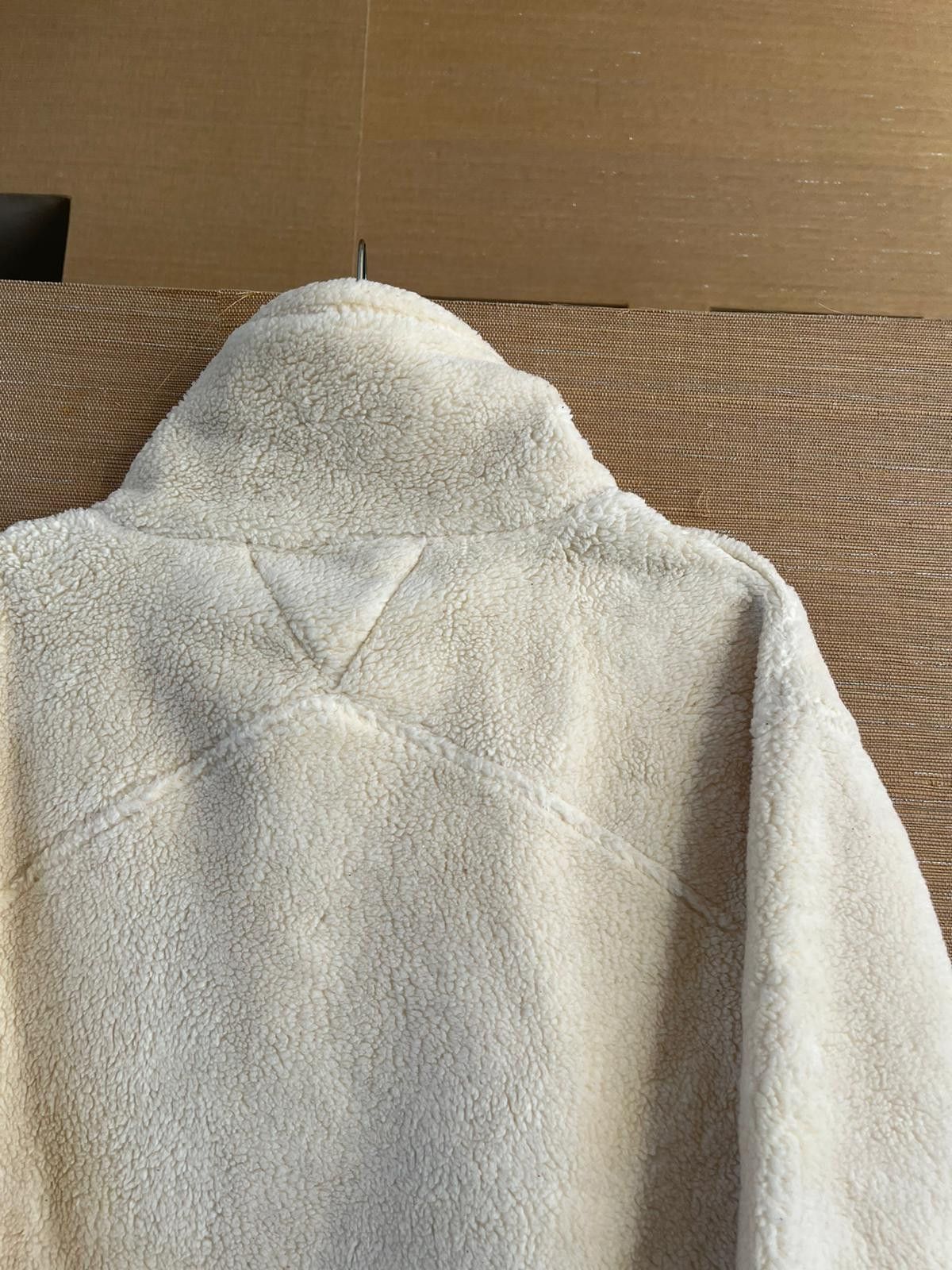 Bottega Veneta Cotton Fleece Pullover Sweater in Chalk Size US M / EU 48-50 / 2 - 12 Thumbnail