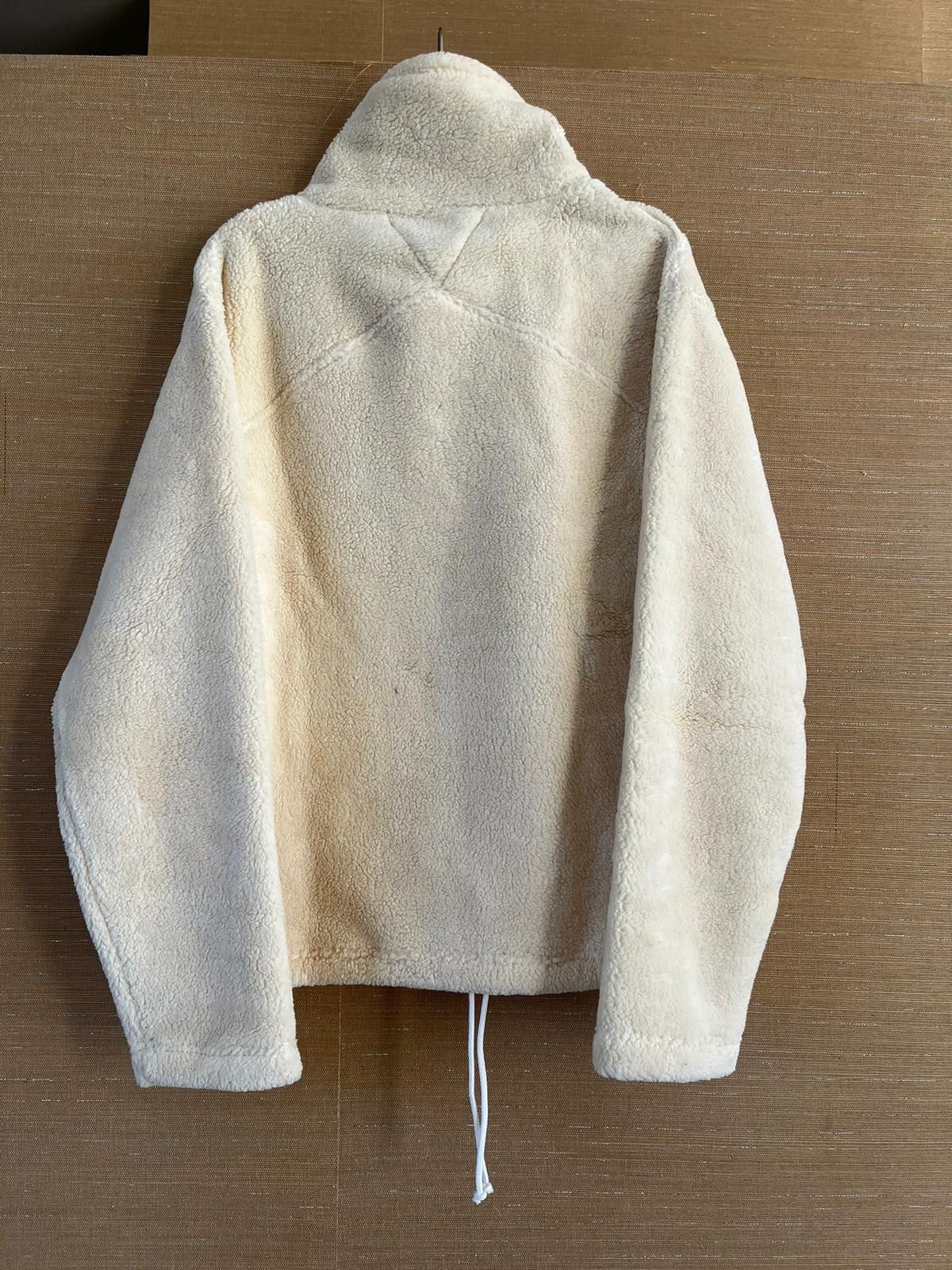 Bottega Veneta Cotton Fleece Pullover Sweater in Chalk Size US M / EU 48-50 / 2 - 10 Thumbnail