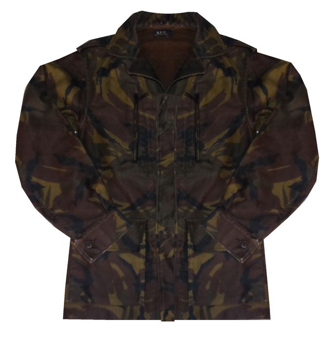 A.P.C. H45 M65 Millitary army coat Jacket M Women/ XS men | Grailed