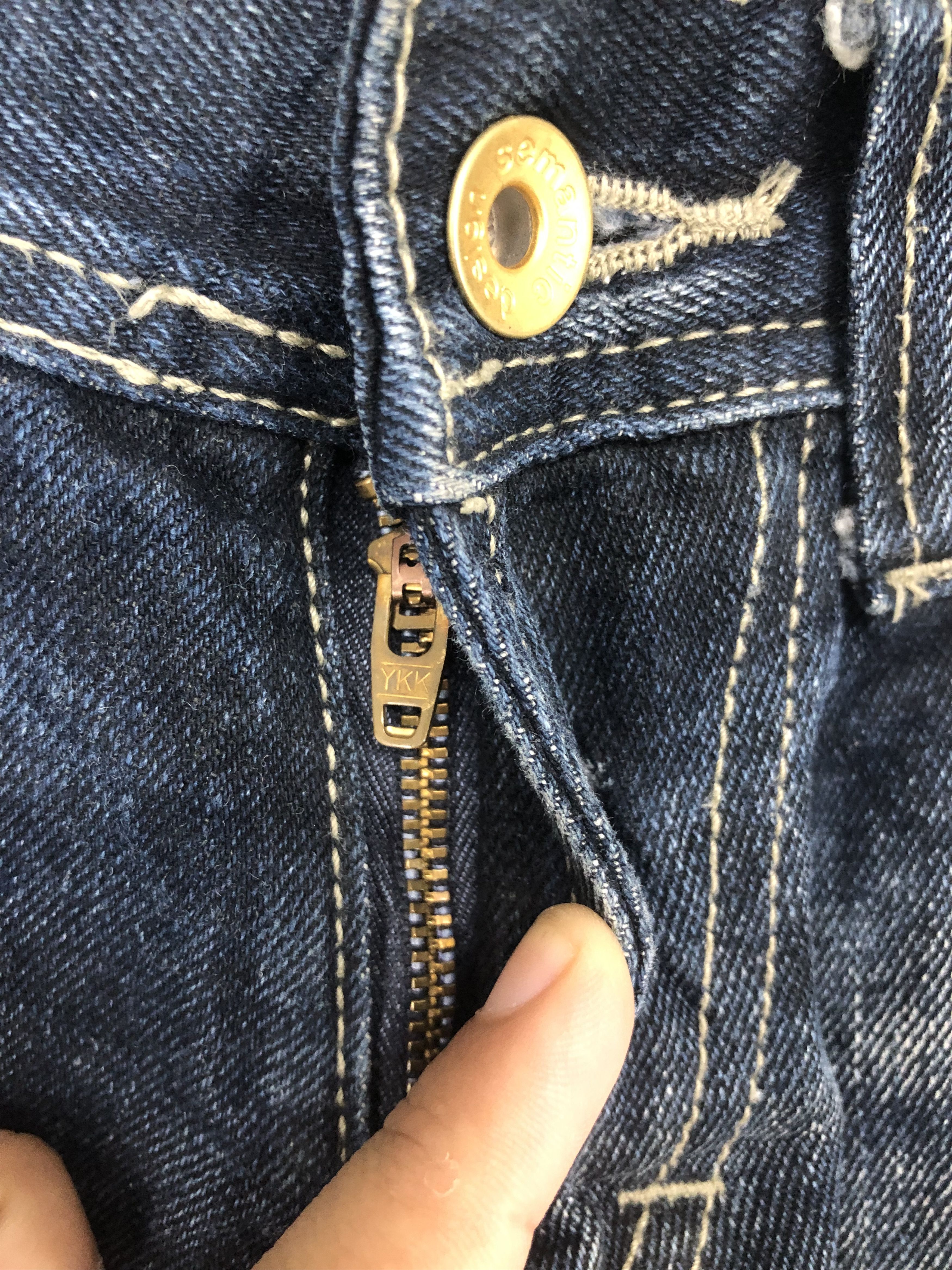 Japanese Brand × semanticdesign Semantic Design Jeans Size US 30 / EU 46 - 8 Thumbnail