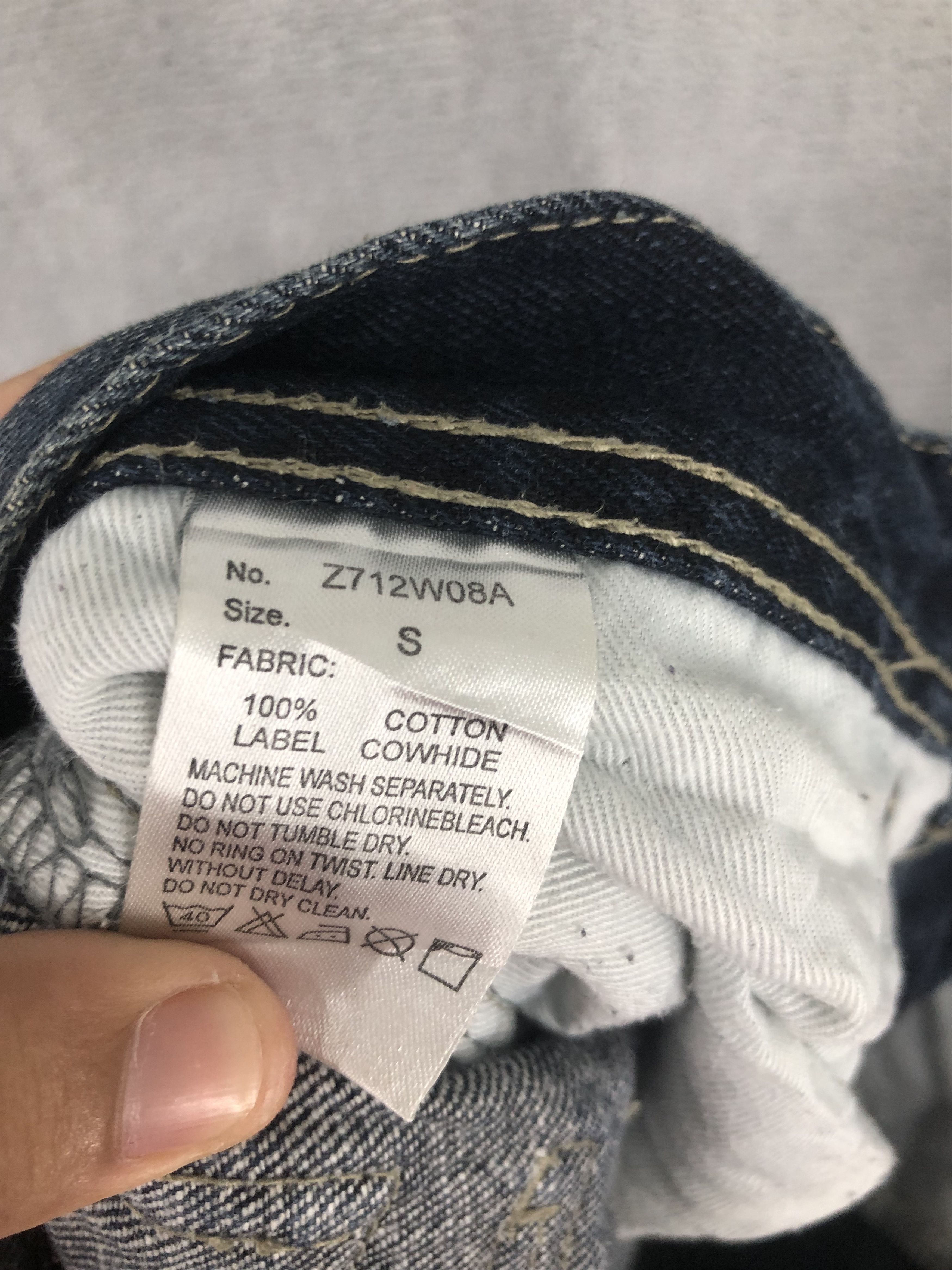 Japanese Brand × semanticdesign Semantic Design Jeans Size US 30 / EU 46 - 13 Thumbnail