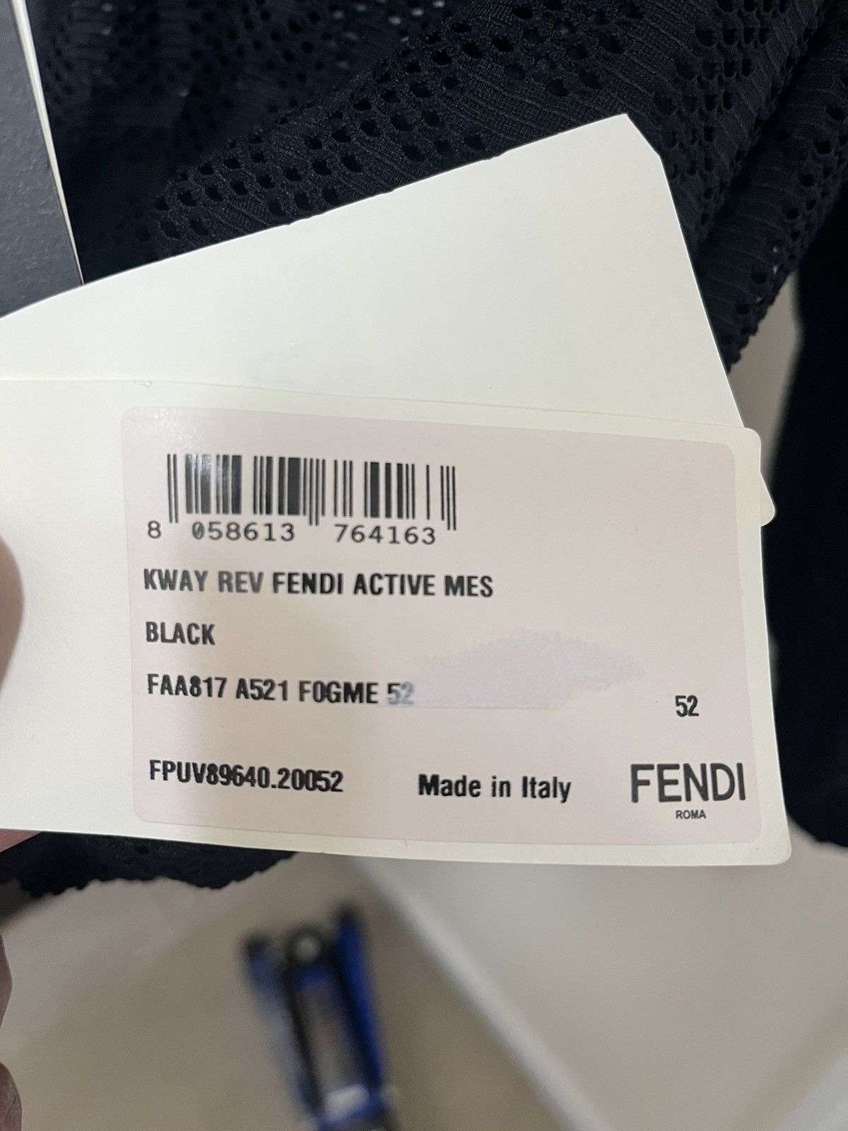 Fendi Reversible Active Wear Jacket Sz 52 Size US L / EU 52-54 / 3 - 5 Thumbnail