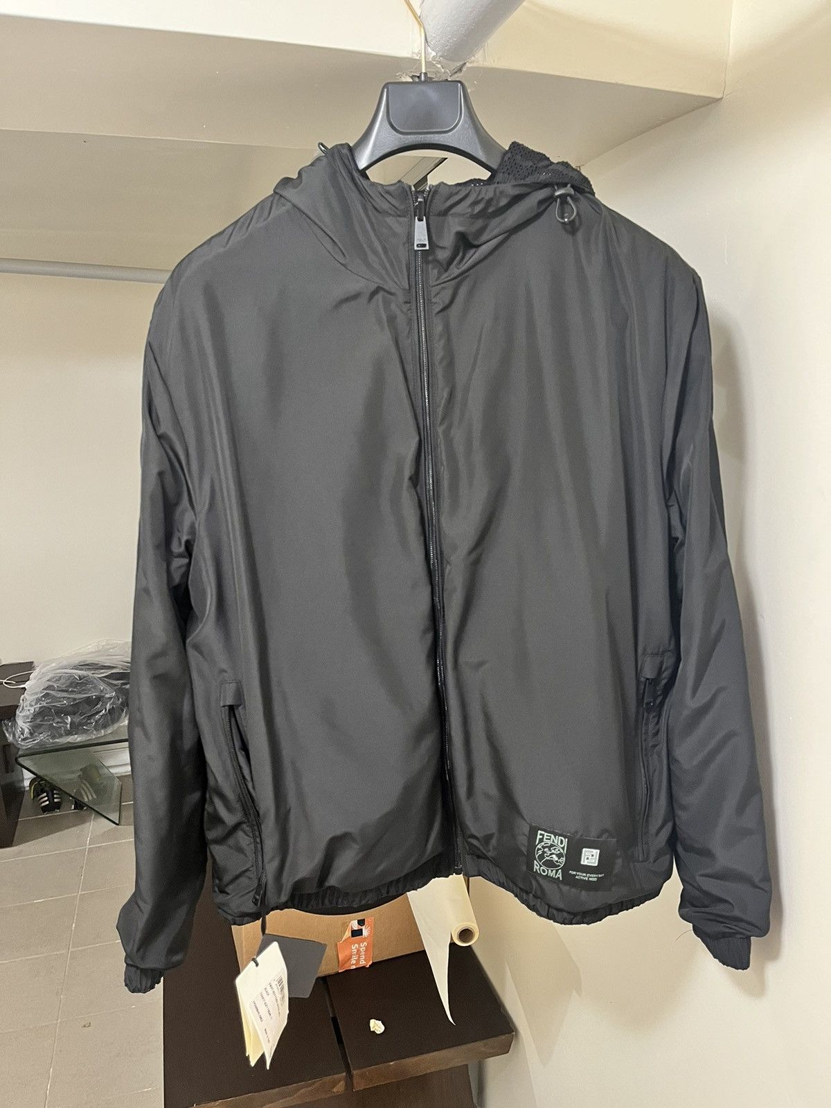 Fendi Reversible Active Wear Jacket Sz 52 Size US L / EU 52-54 / 3 - 12 Thumbnail