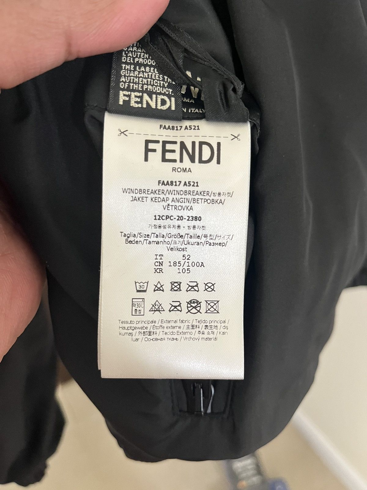 Fendi Reversible Active Wear Jacket Sz 52 Size US L / EU 52-54 / 3 - 17 Thumbnail