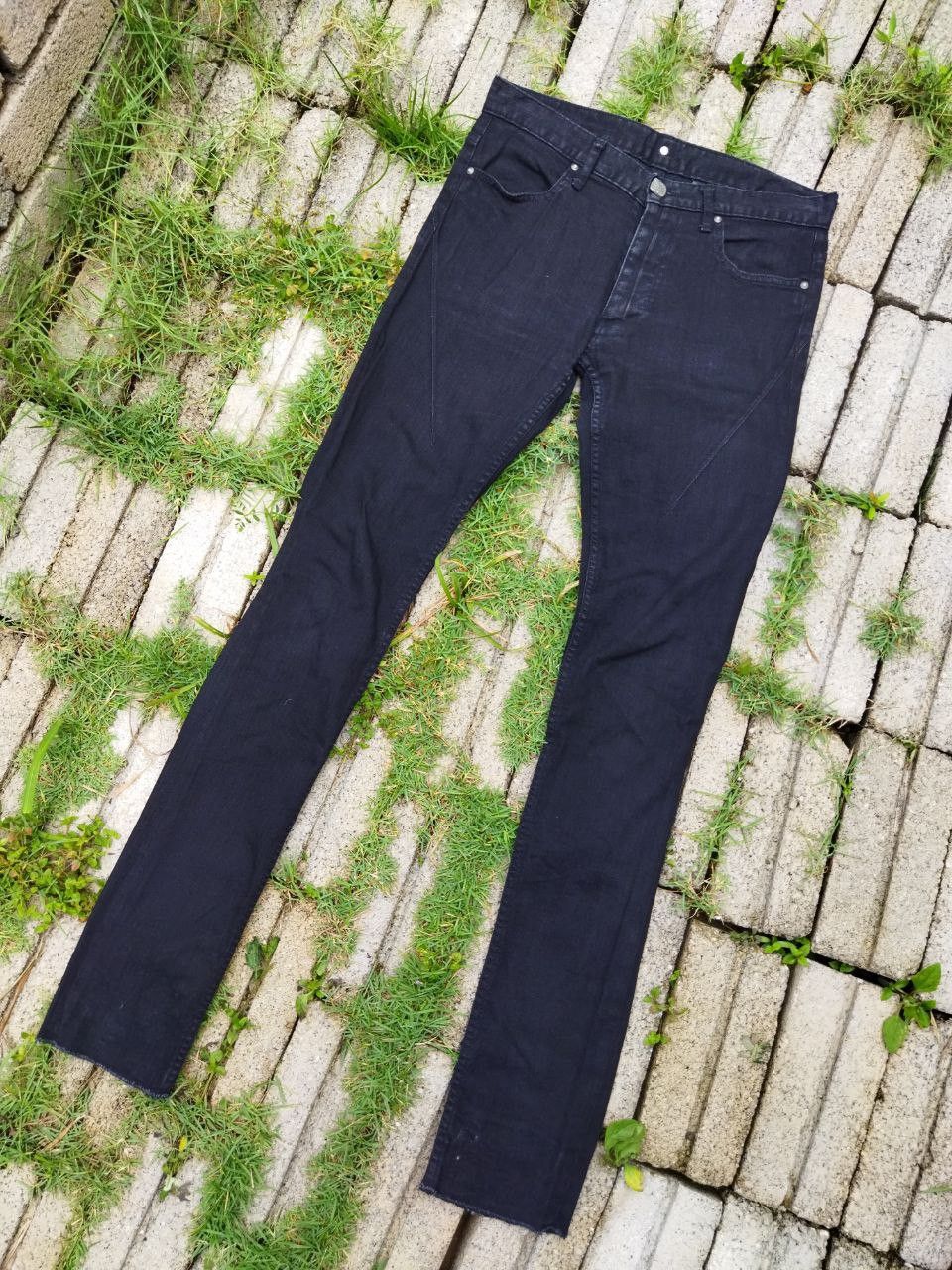 Aokihifuku Toshiki Aoki Seigeki Black Row Stretch Jean