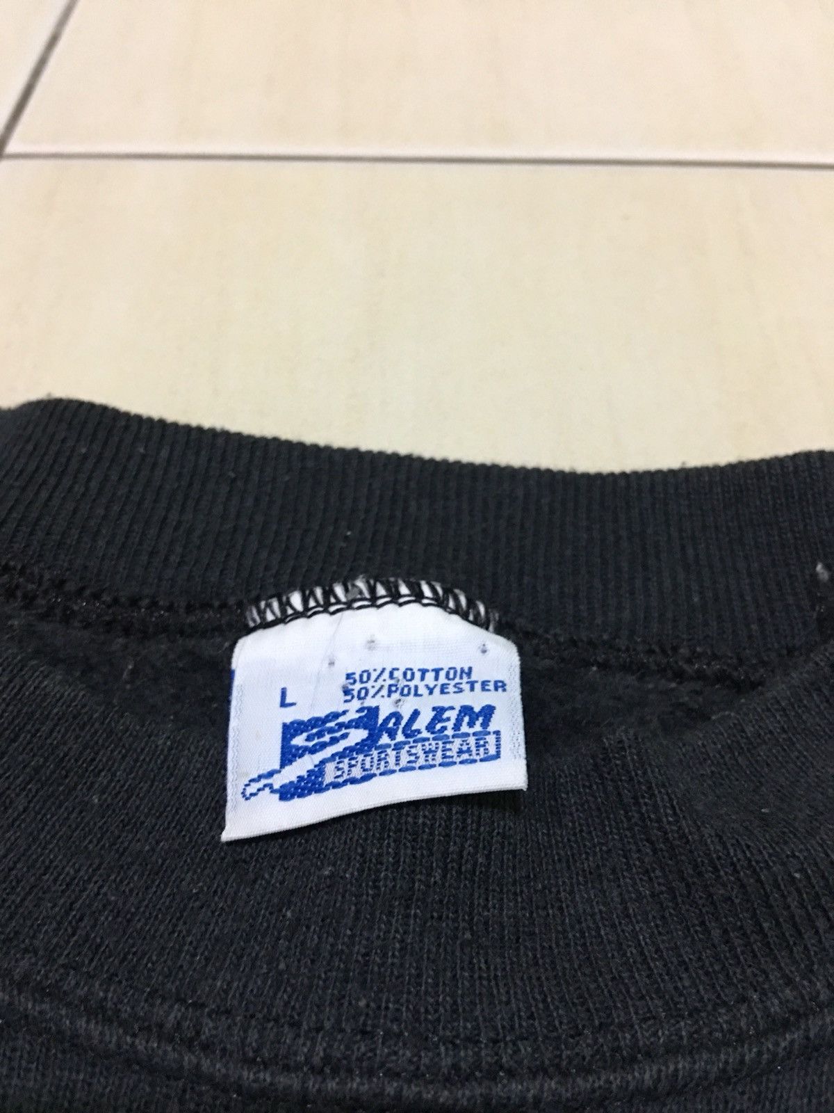 MLB Vintage 90s MLB Newyork Yankees Printed Design Sweatshirt Size US L / EU 52-54 / 3 - 3 Thumbnail