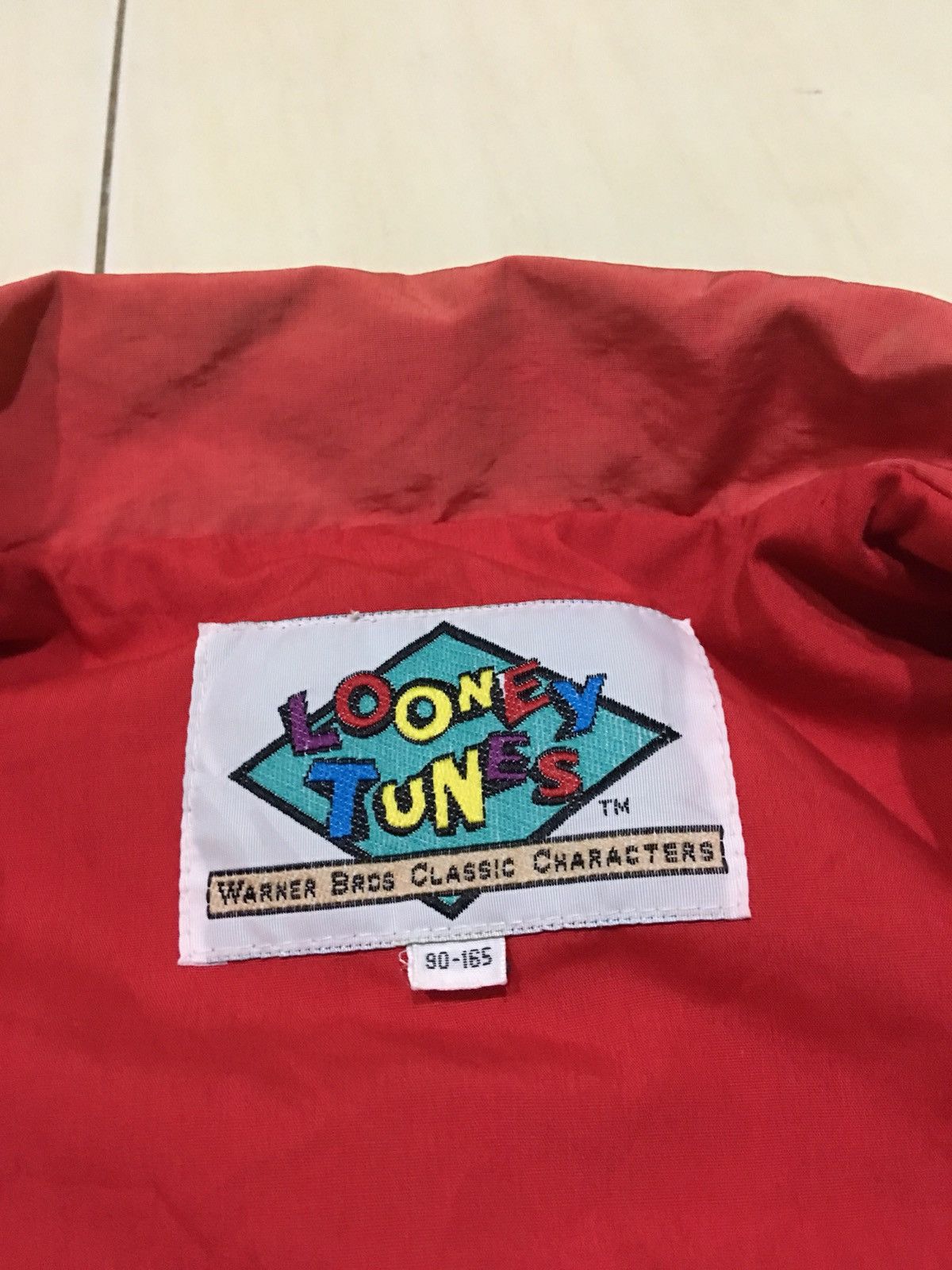 Cartoon Network Vintage Looney Tunes Warner Bross Embroidered Jacket Size US XL / EU 56 / 4 - 5 Thumbnail