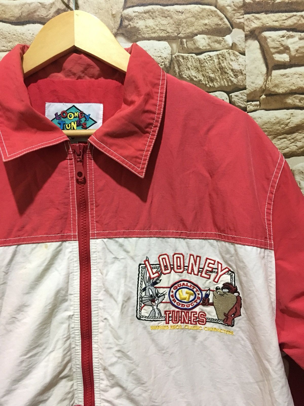 Cartoon Network Vintage Looney Tunes Warner Bross Embroidered Jacket Size US XL / EU 56 / 4 - 3 Thumbnail