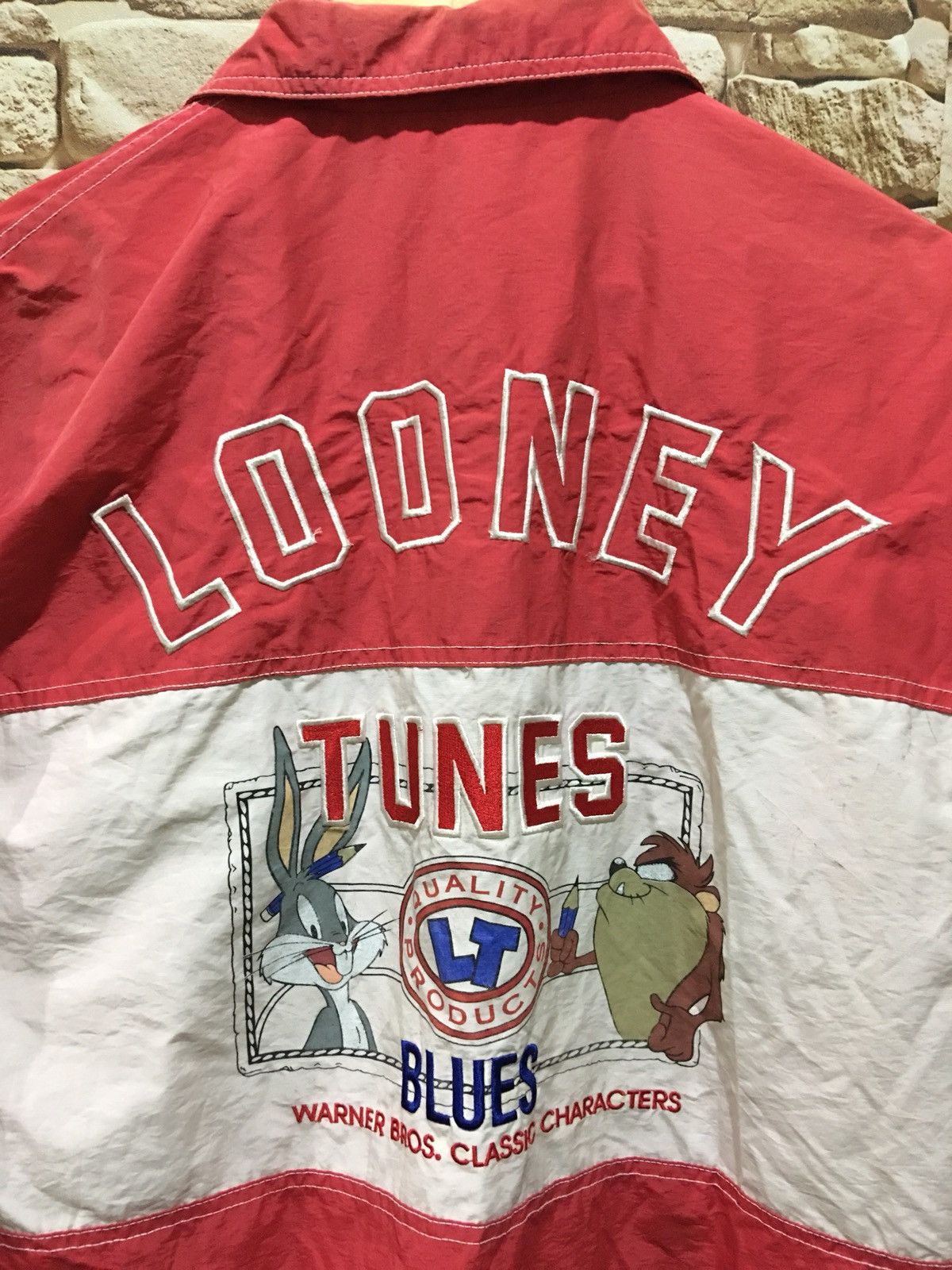 Cartoon Network Vintage Looney Tunes Warner Bross Embroidered Jacket Size US XL / EU 56 / 4 - 4 Thumbnail