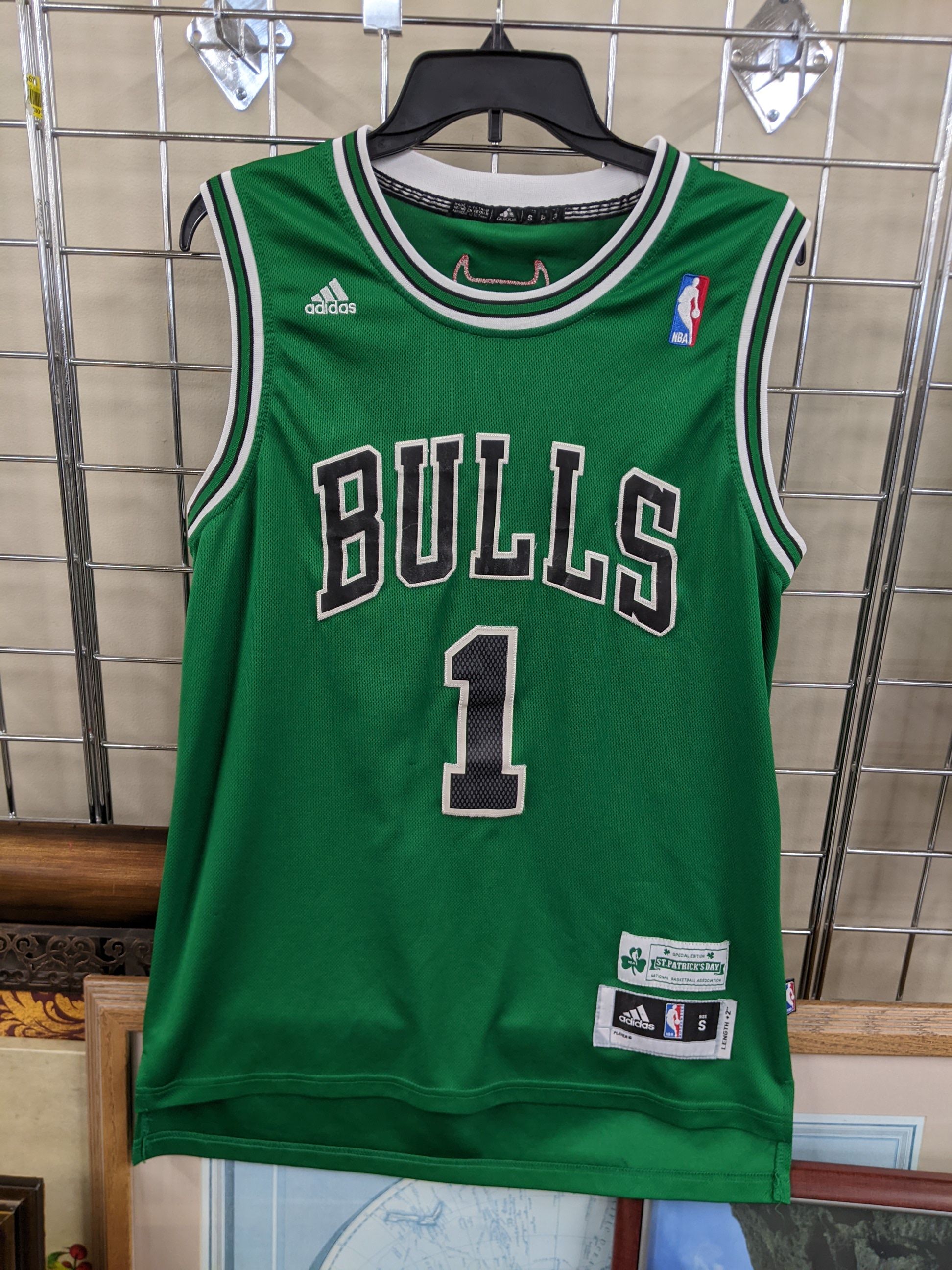 Adidas Adidas Derick Rose St. Patrick's Day Chicago Bulls Jersey Size US S / EU 44-46 / 1 - 5 Preview