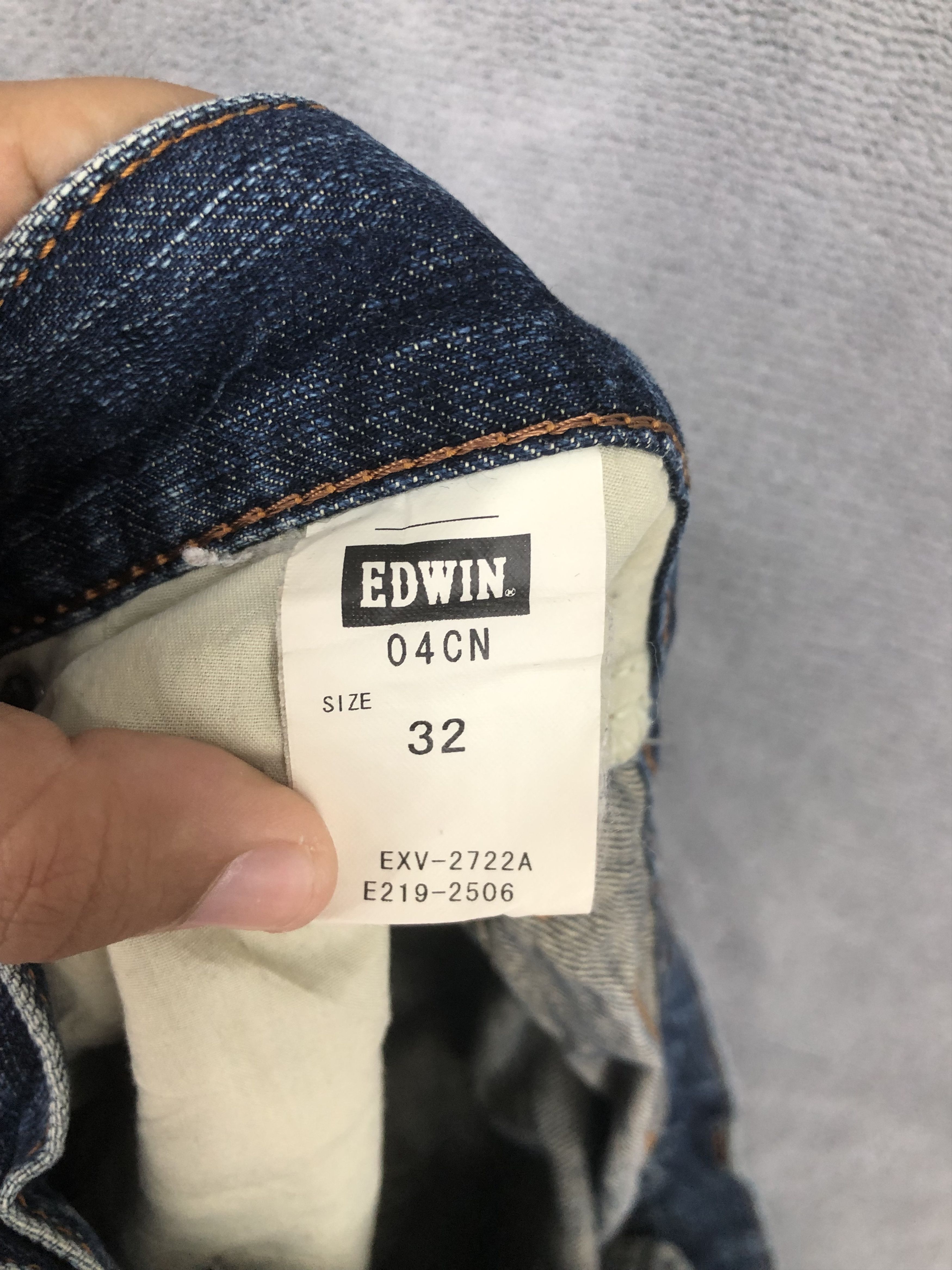 Edwin Vintage Edwin Blue Denim Jeans Size US 34 / EU 50 - 9 Thumbnail