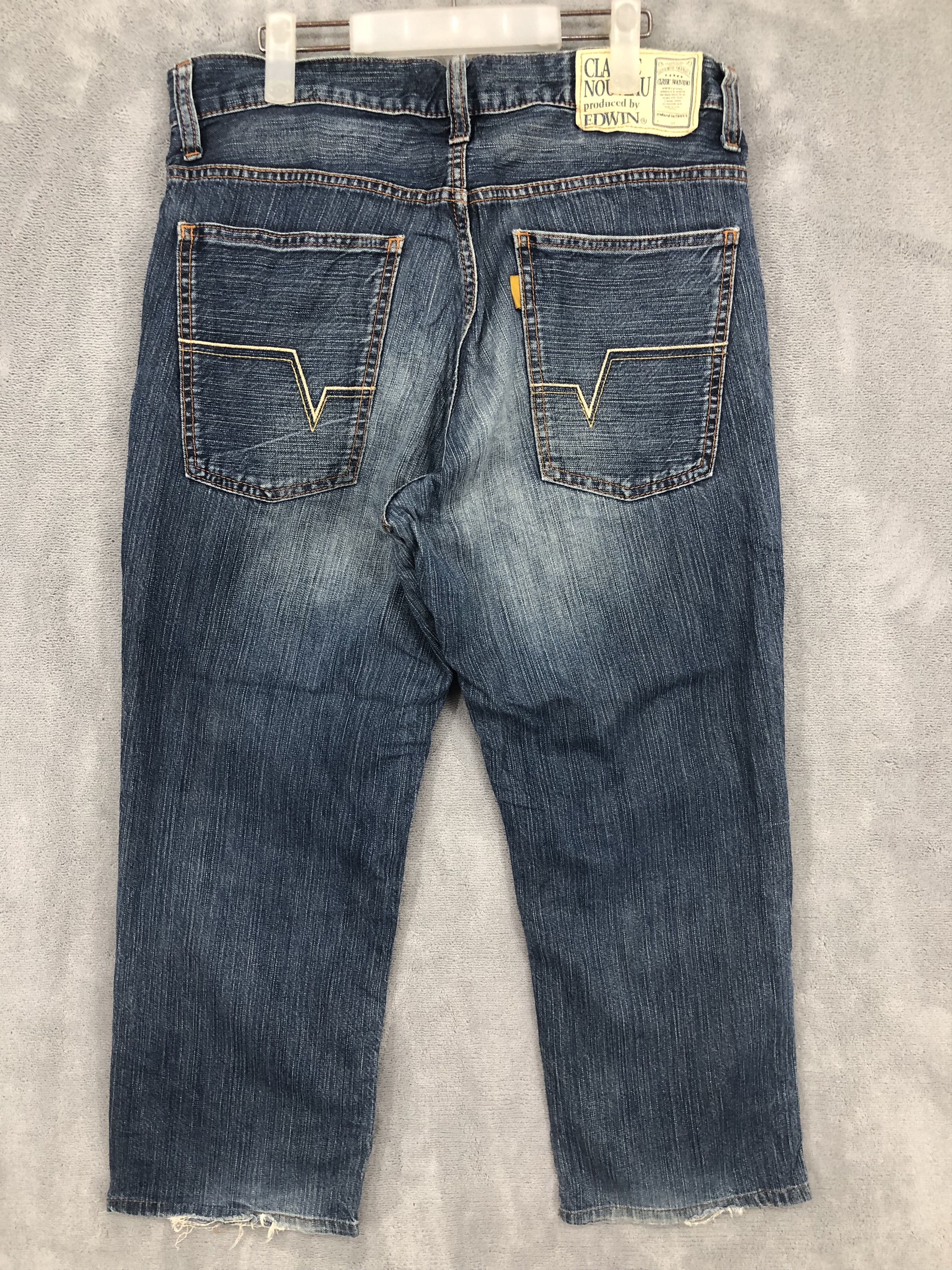 Edwin Vintage Edwin Blue Denim Jeans Size US 34 / EU 50 - 2 Thumbnail