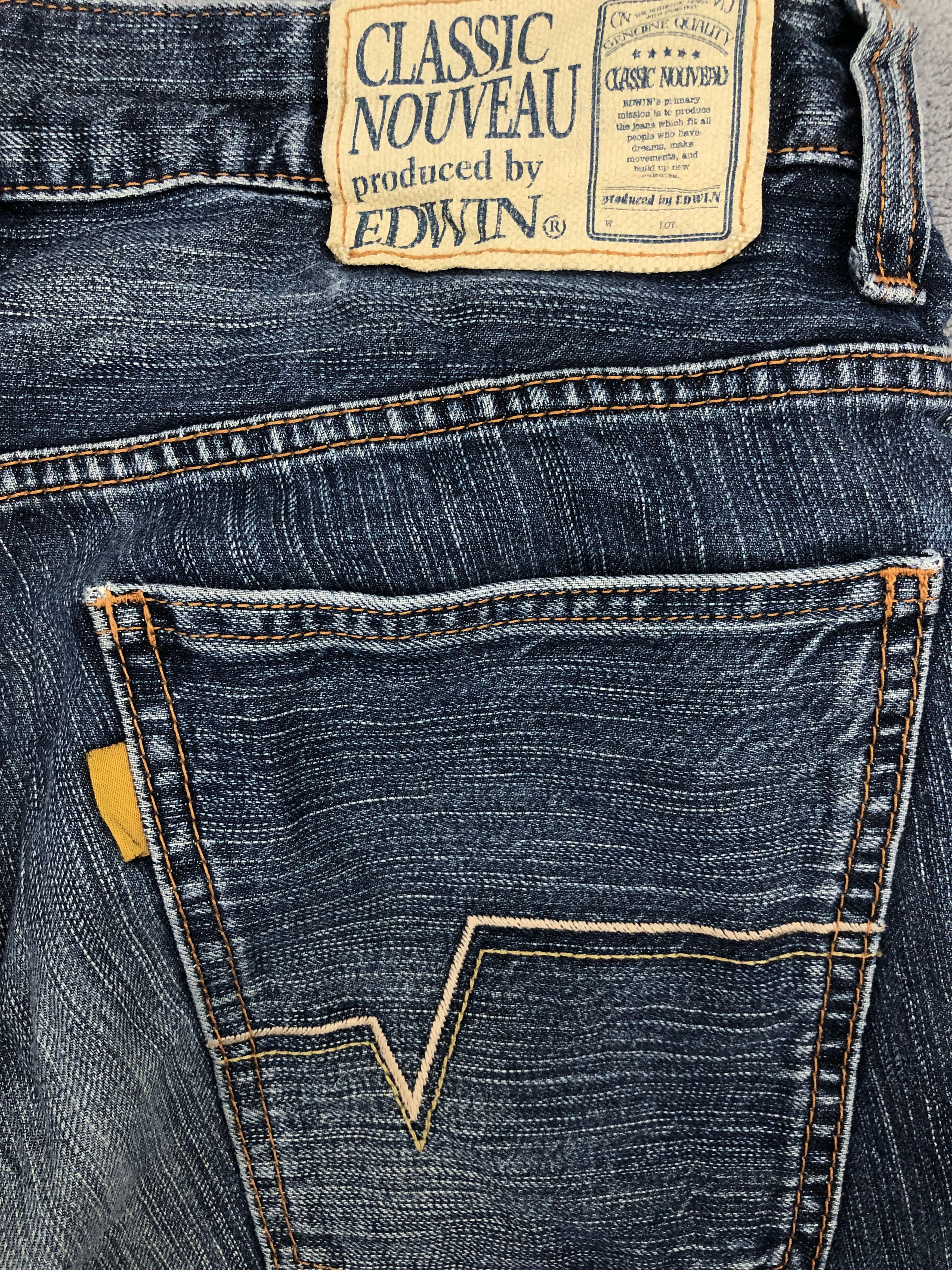 Edwin Vintage Edwin Blue Denim Jeans Size US 34 / EU 50 - 6 Thumbnail