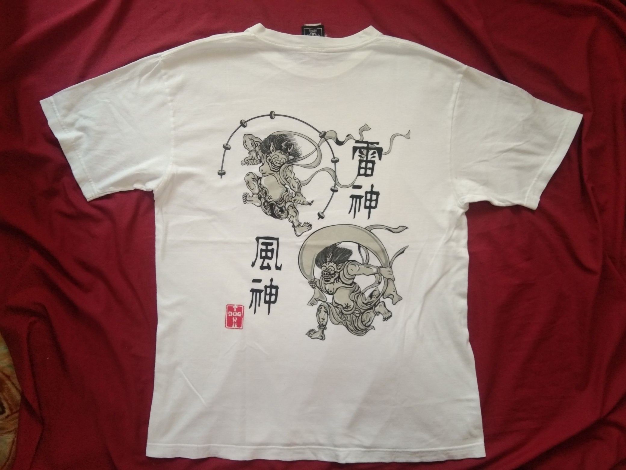 Dogtown Dogtown Raijin Fujin Mythology tshirt Made in Japan skate Size US L / EU 52-54 / 3 - 3 Thumbnail