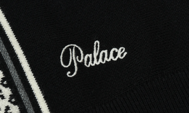 Palace Palace London Knitted Polo Black Medium FW22 Size US M / EU 48-50 / 2 - 2 Thumbnail