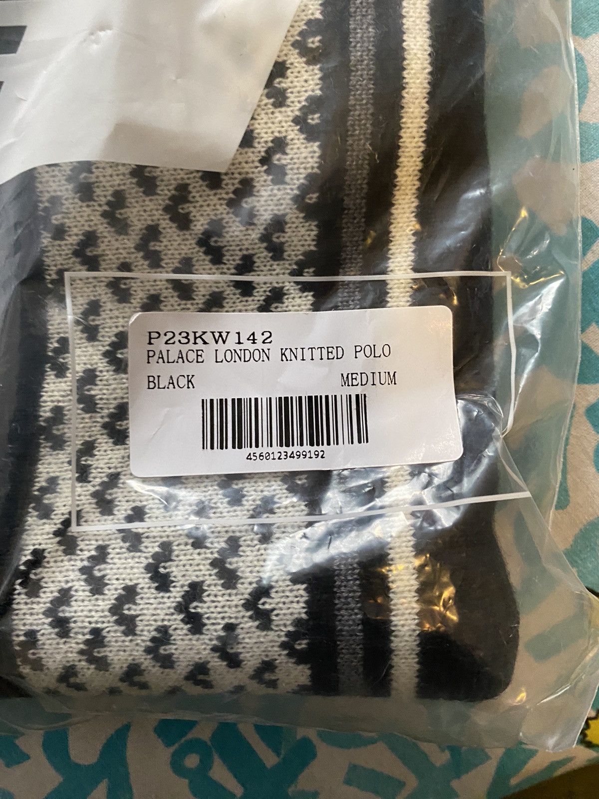 Palace Palace London Knitted Polo Black Medium FW22 Size US M / EU 48-50 / 2 - 6 Thumbnail
