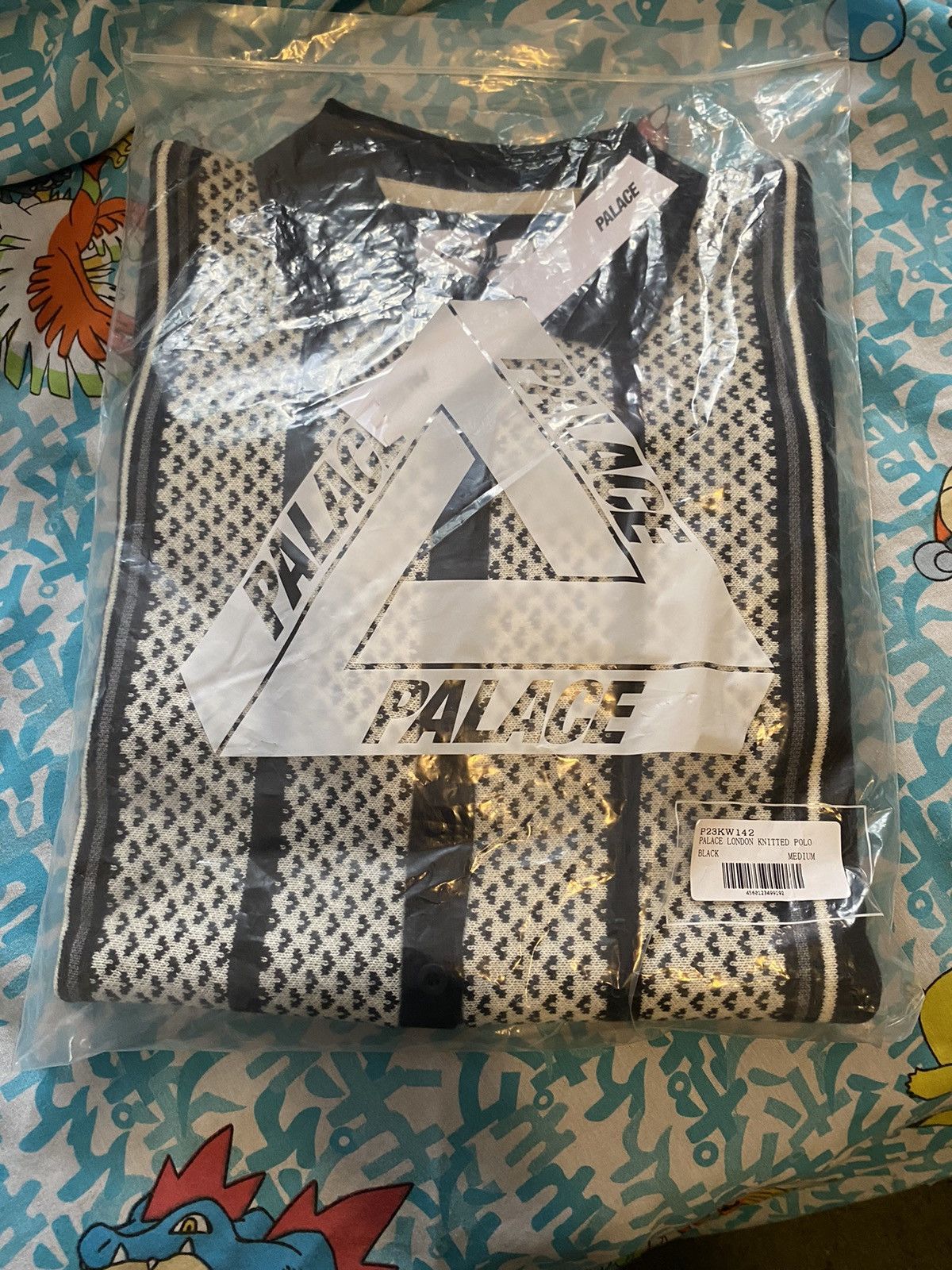 Palace Palace London Knitted Polo Black Medium FW22 Size US M / EU 48-50 / 2 - 5 Thumbnail