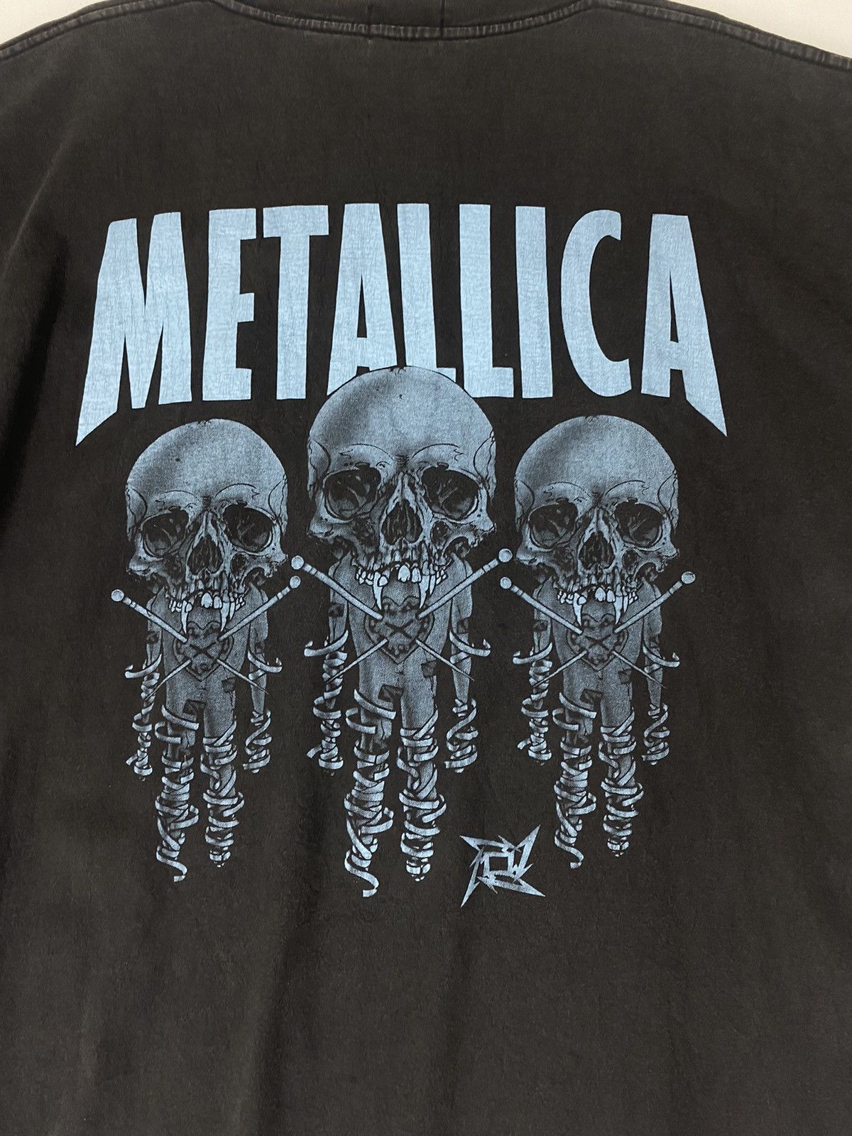 Band Tees Vintage rare Metallica Size US XXL / EU 58 / 5 - 5 Thumbnail