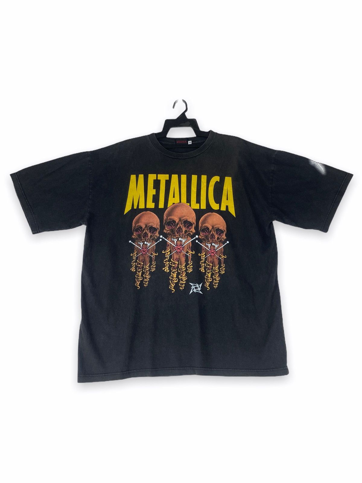 image of Band Tees x Vintage Metallica in Black, Men's (Size 2XL)