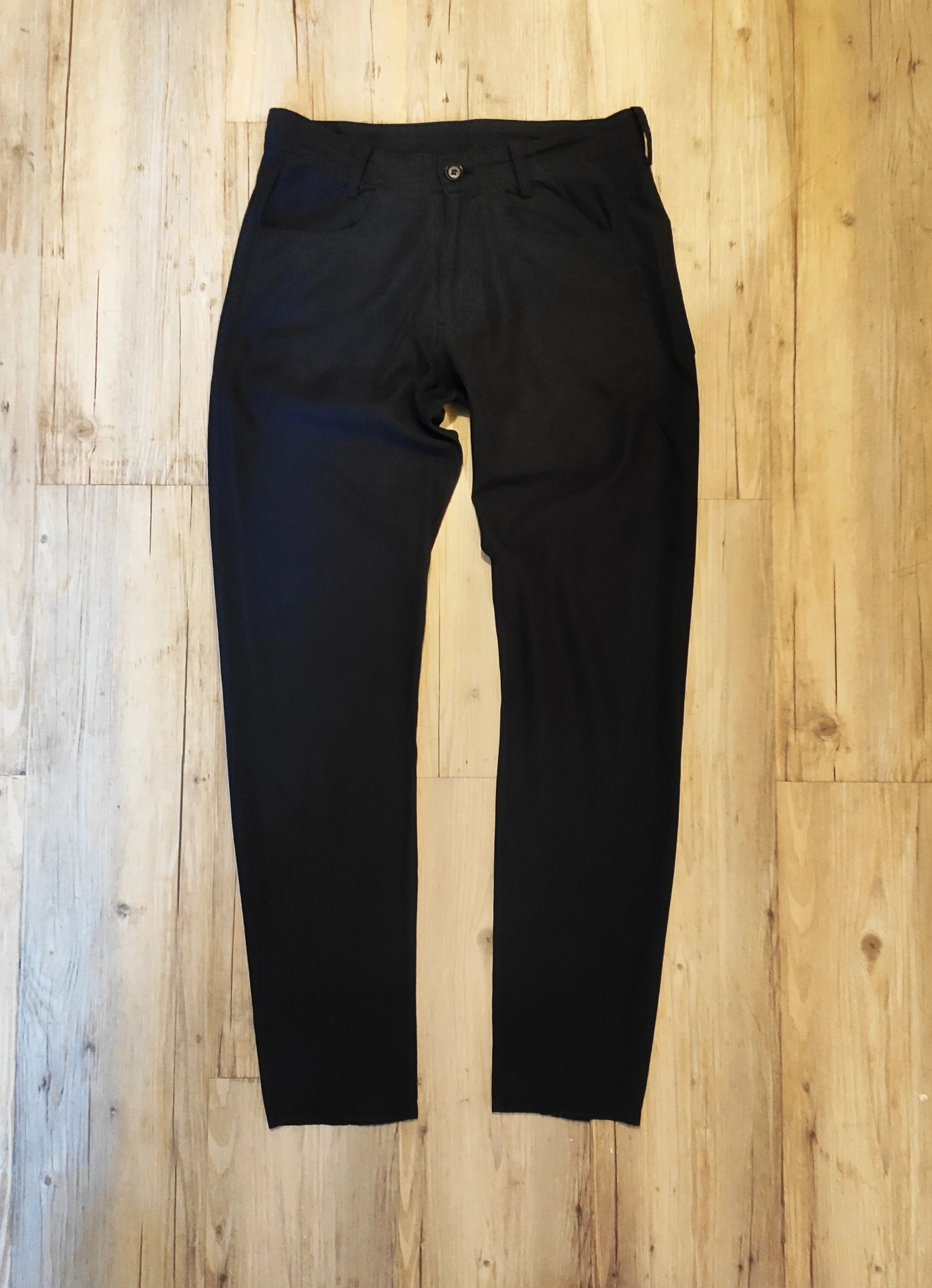 Yohji Yamamoto Zipped silk/cotton trousers.Like Layer-0 or Devoa Size 28" / US 6 / IT 42 - 1 Thumbnail
