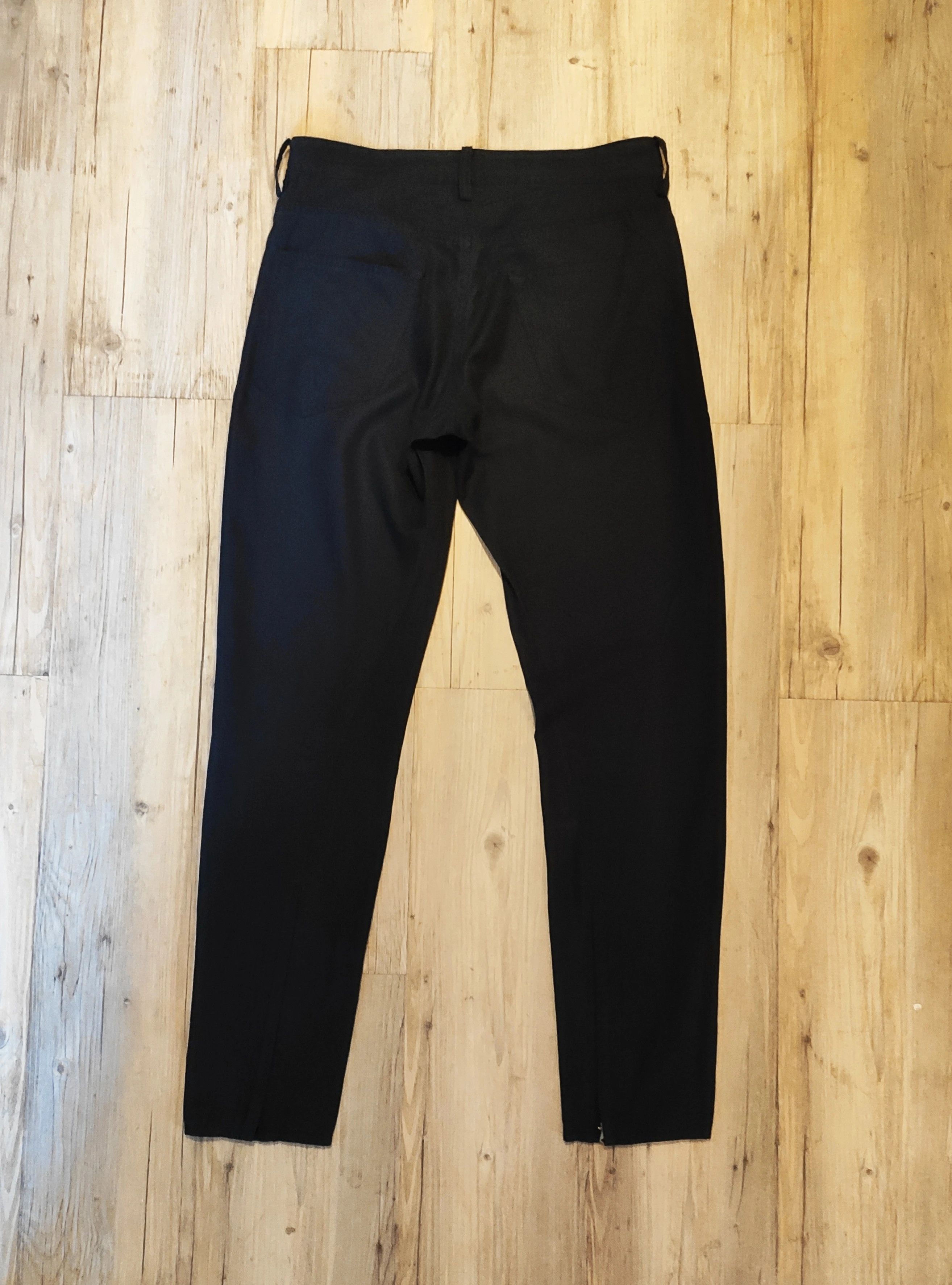 Yohji Yamamoto Zipped silk/cotton trousers.Like Layer-0 or Devoa Size 28" / US 6 / IT 42 - 2 Thumbnail