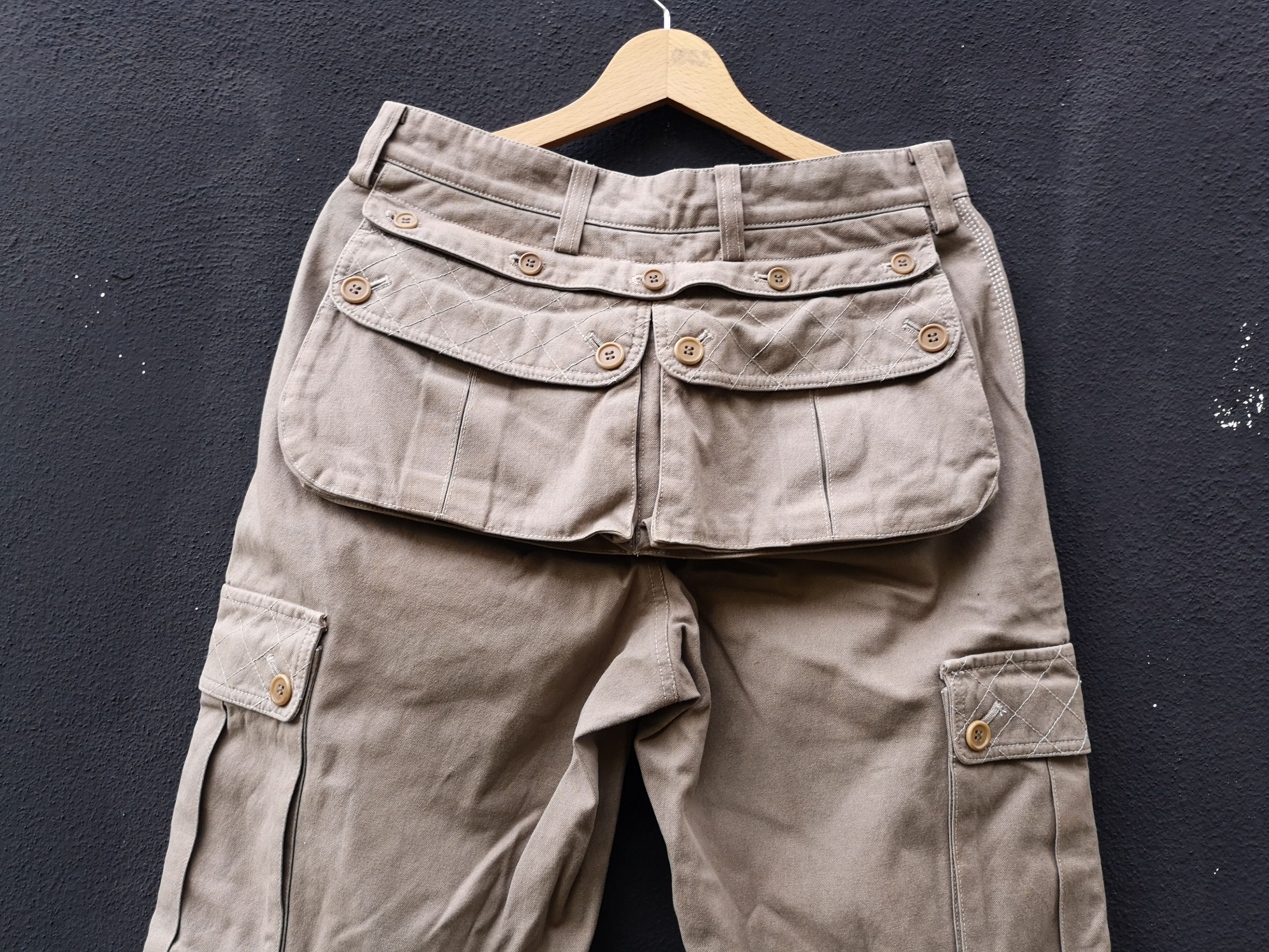 Issey Miyake Issey Miyake Cargo Tactical Pants Size US 30 / EU 46 - 10 Thumbnail