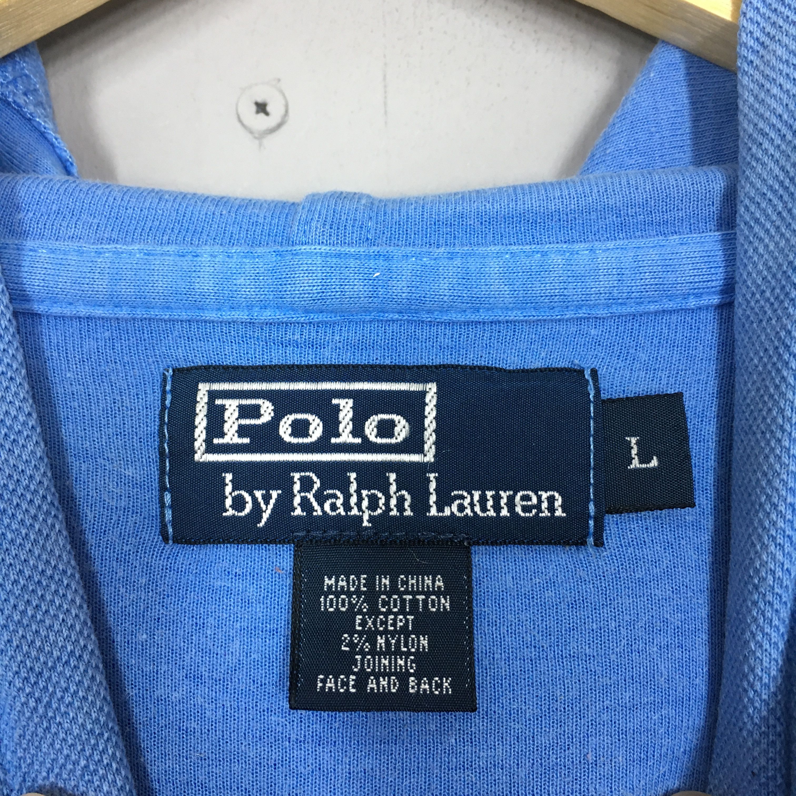 Polo Ralph Lauren Vintage 90s Polo Ralph Lauren Zipper Hoodies Large Size US L / EU 52-54 / 3 - 6 Thumbnail