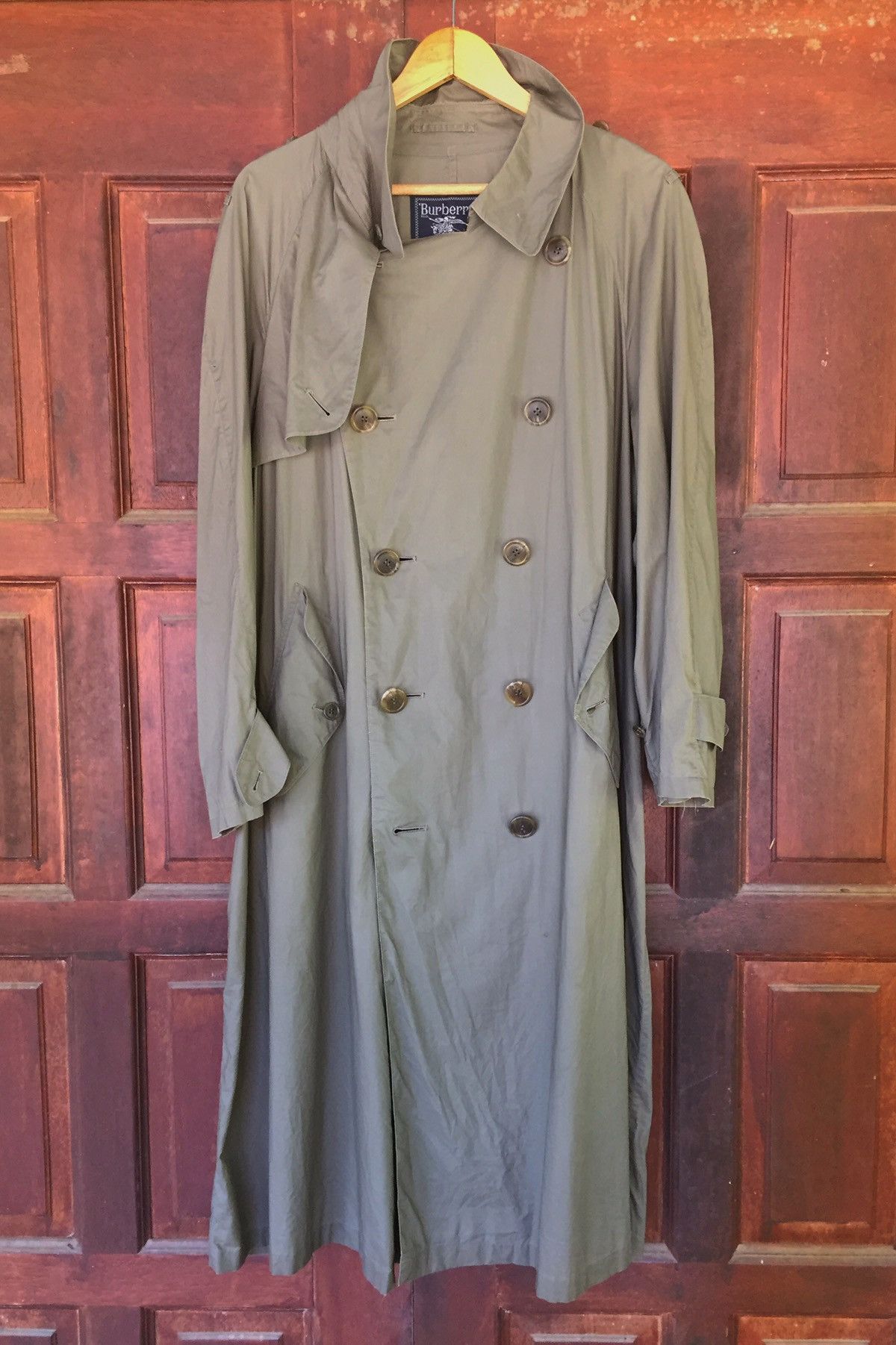 Burberry Burberry Military Army Design Long Jacket Size US XL / EU 56 / 4 - 1 Thumbnail