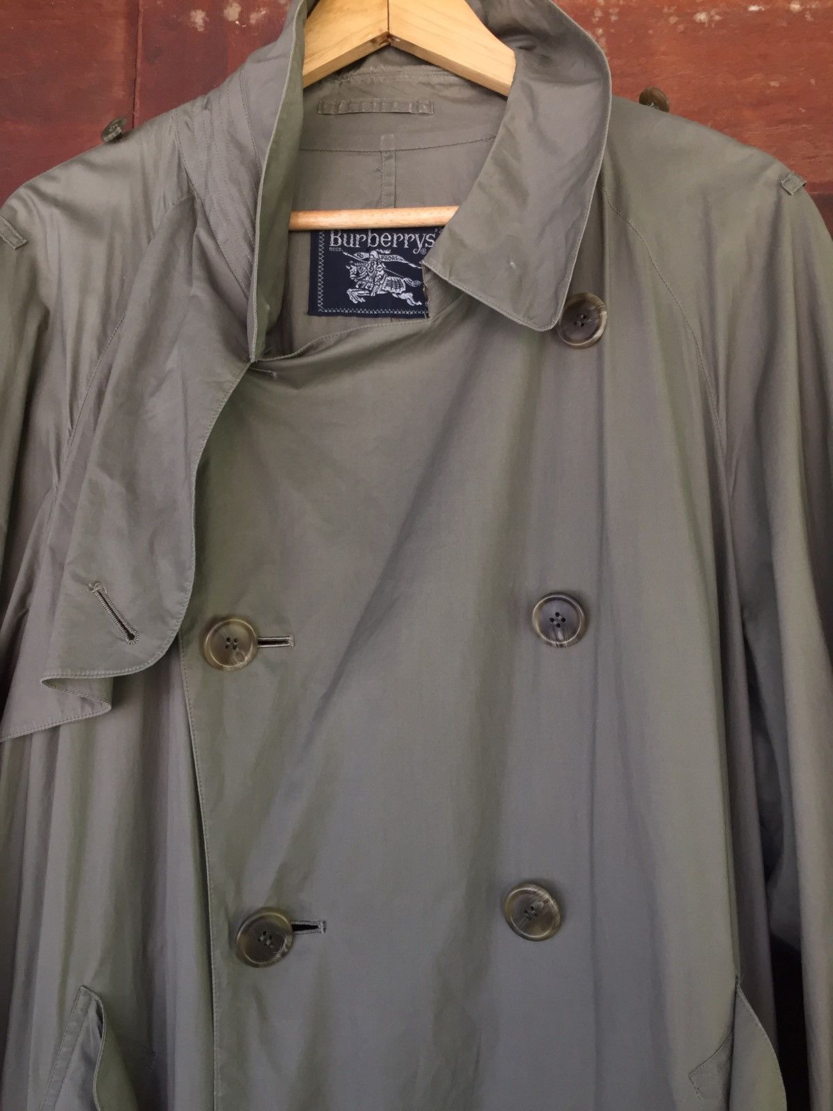 Burberry Burberry Military Army Design Long Jacket Size US XL / EU 56 / 4 - 6 Thumbnail