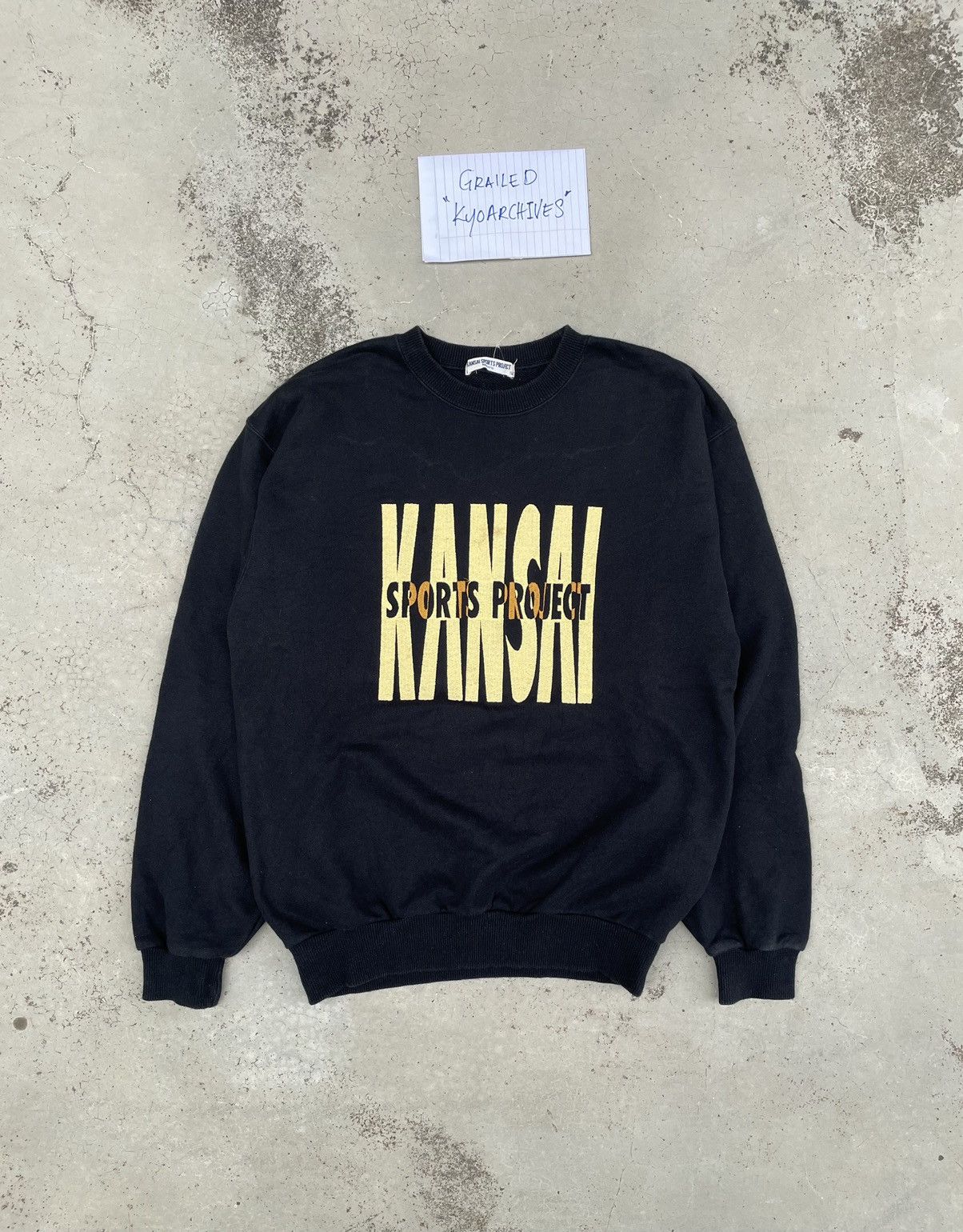 Kansai Yamamoto × Vintage VTG EMBROIDERED KANSAI SPORTS PROJECT SWEATSHIRT Size US M / EU 48-50 / 2 - 1 Thumbnail